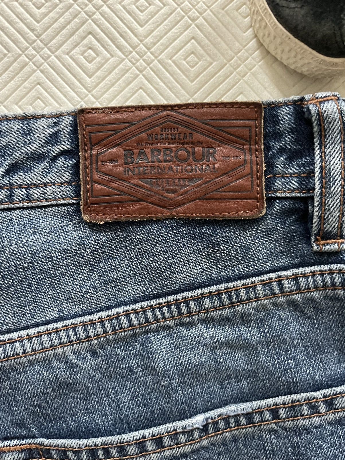 Barbour Barbour International Robust Workwear Indigo Jeans Size 32 Size US 32 / EU 48 - 10 Thumbnail