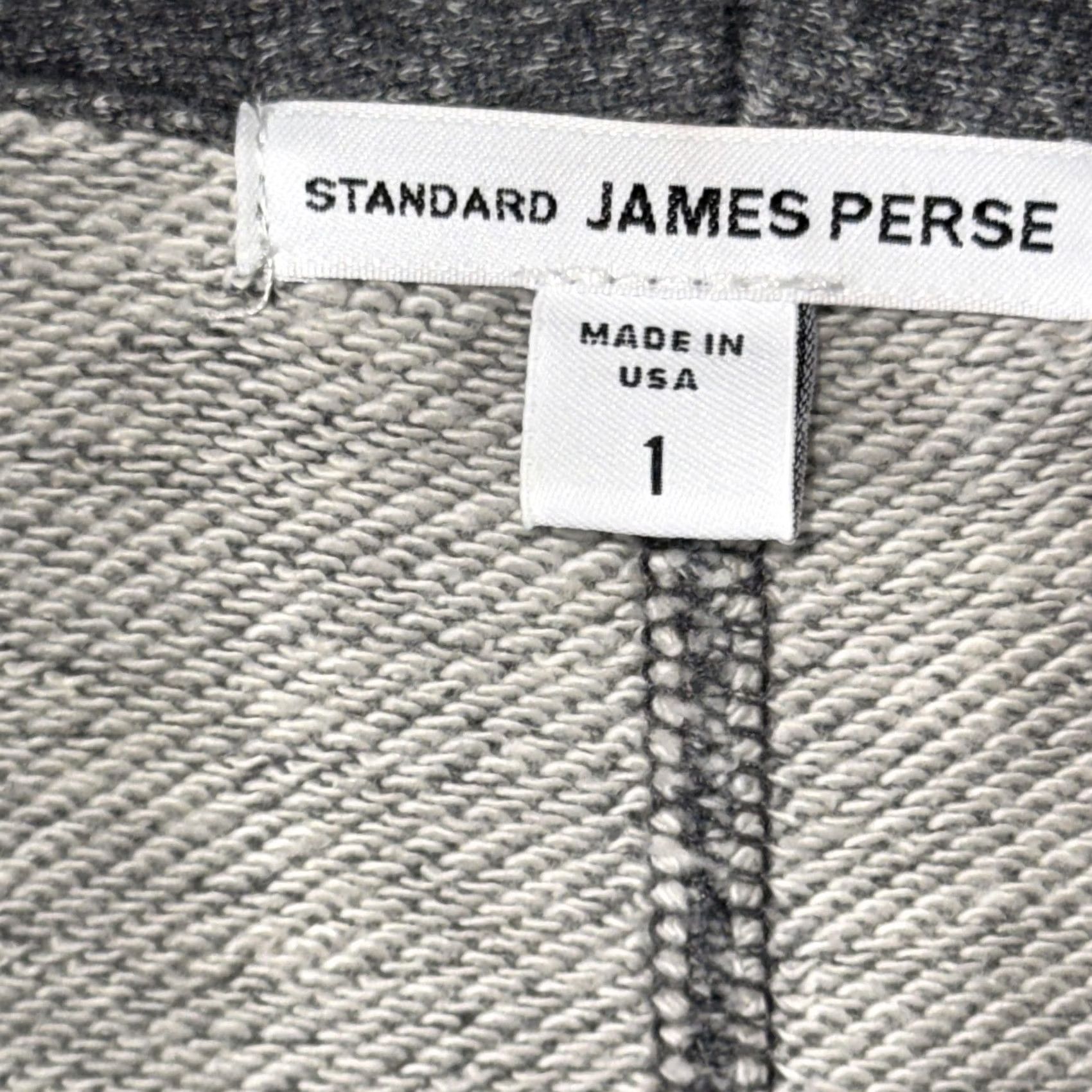 James Perse James Perse Cardigan Sweater Womens 1 Gray Knit Shawl Collar Button Pockets Size XS / US 0-2 / IT 36-38 - 3 Thumbnail