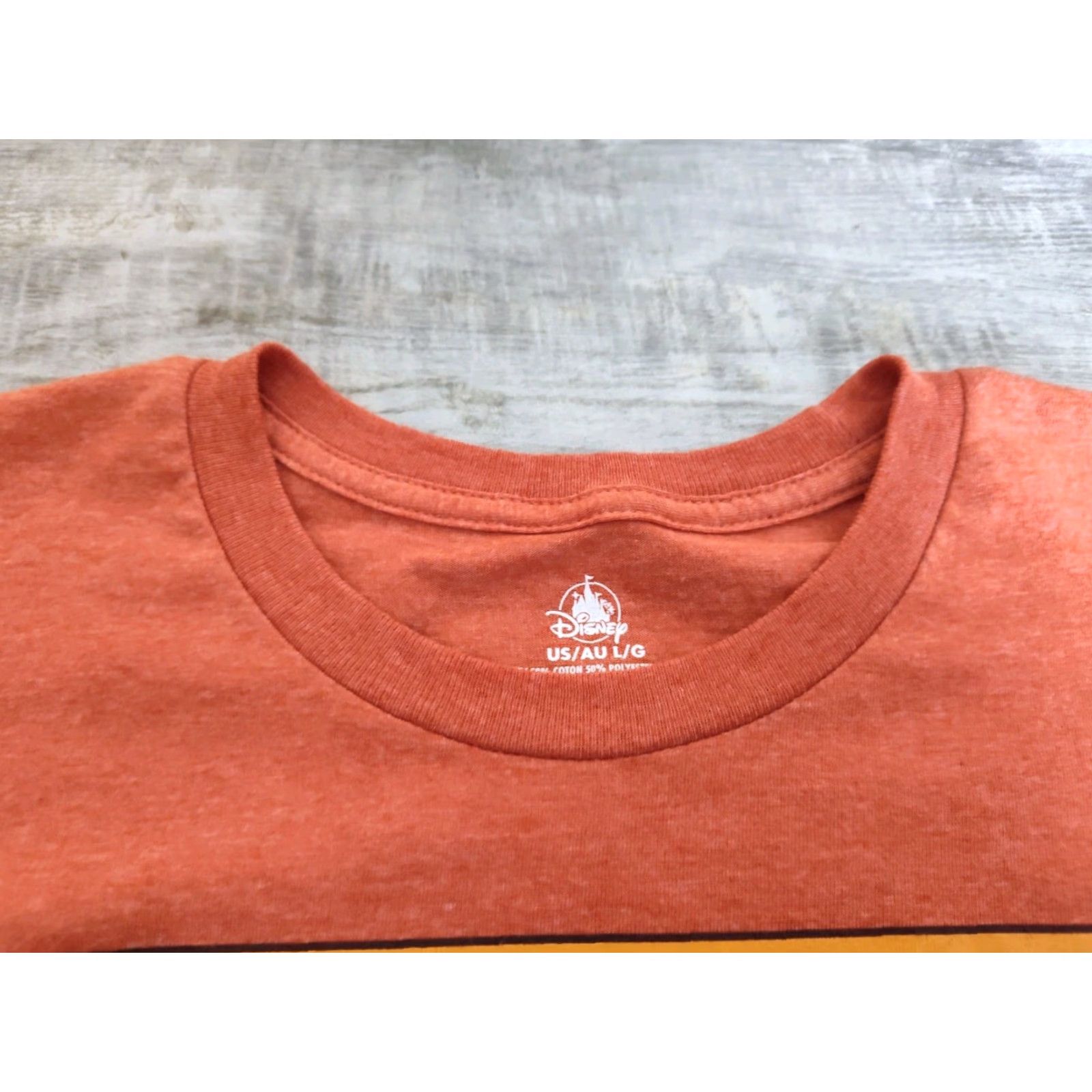 Disney Disney Parks Big Thunder Mountain Railroad T-shirt Orange Adult Unisex Sz L Size US L / EU 52-54 / 3 - 5 Thumbnail