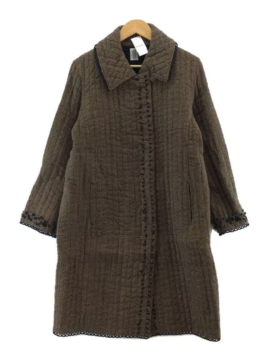 Issey Miyake Quilted Sashiko Wool Coat Size M / US 6-8 / IT 42-44 - 1 Thumbnail