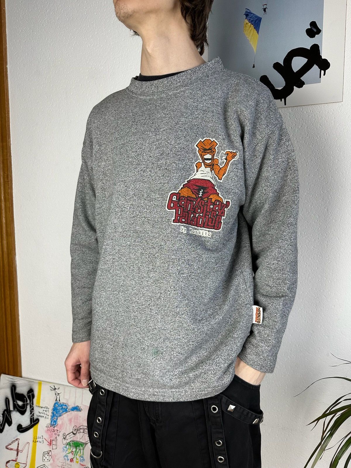 Rap Tees × Vintage Vintage gangster techno Skateboarding Rap Graffiti Size US M / EU 48-50 / 2 - 4 Thumbnail