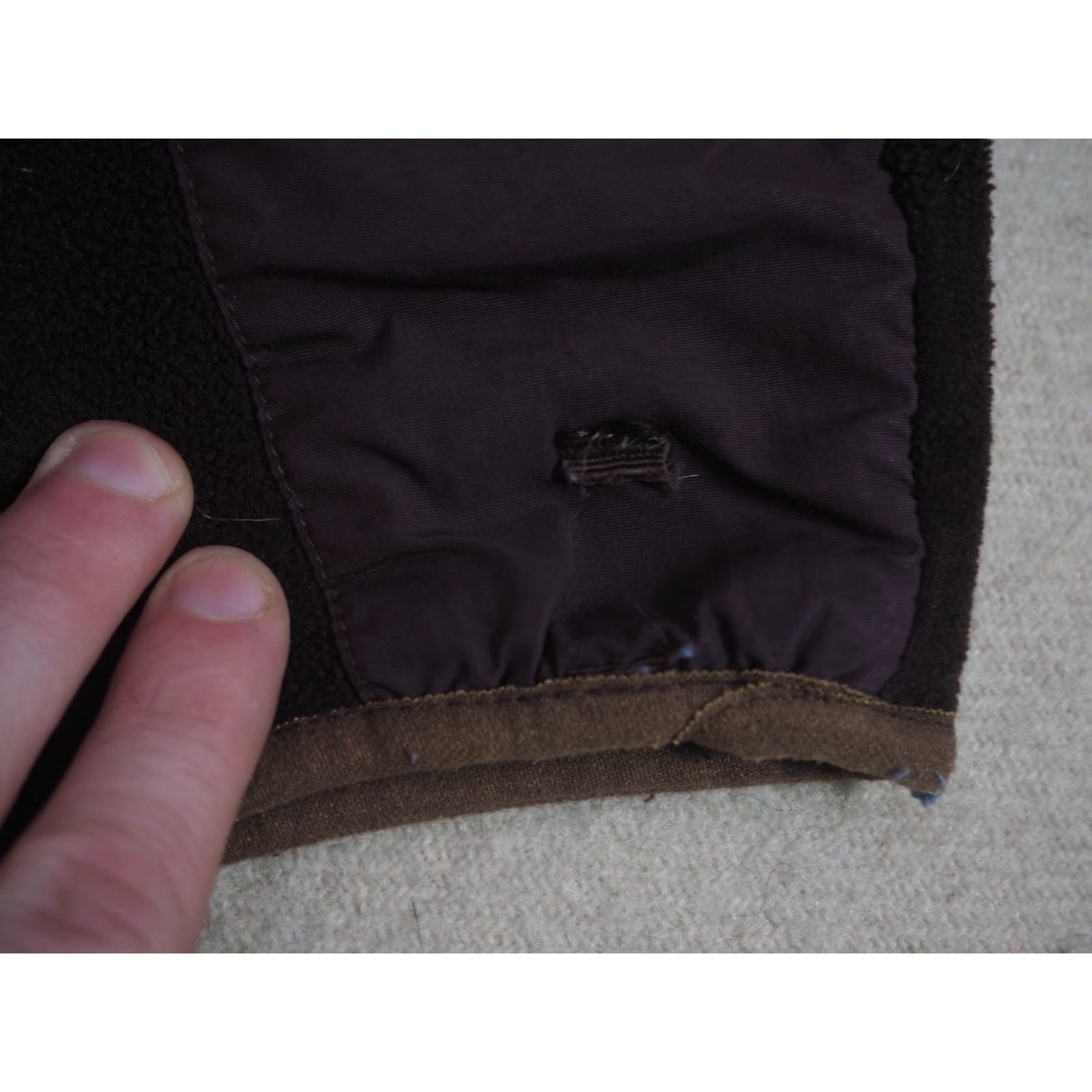 The North Face VTG The North Face Denali Brown Zip Outdoor Fleece Jacket Womens XS Jacket Short Long Sleeve Mens Women? Size XS / US 0-2 / IT 36-38 - 7 Thumbnail