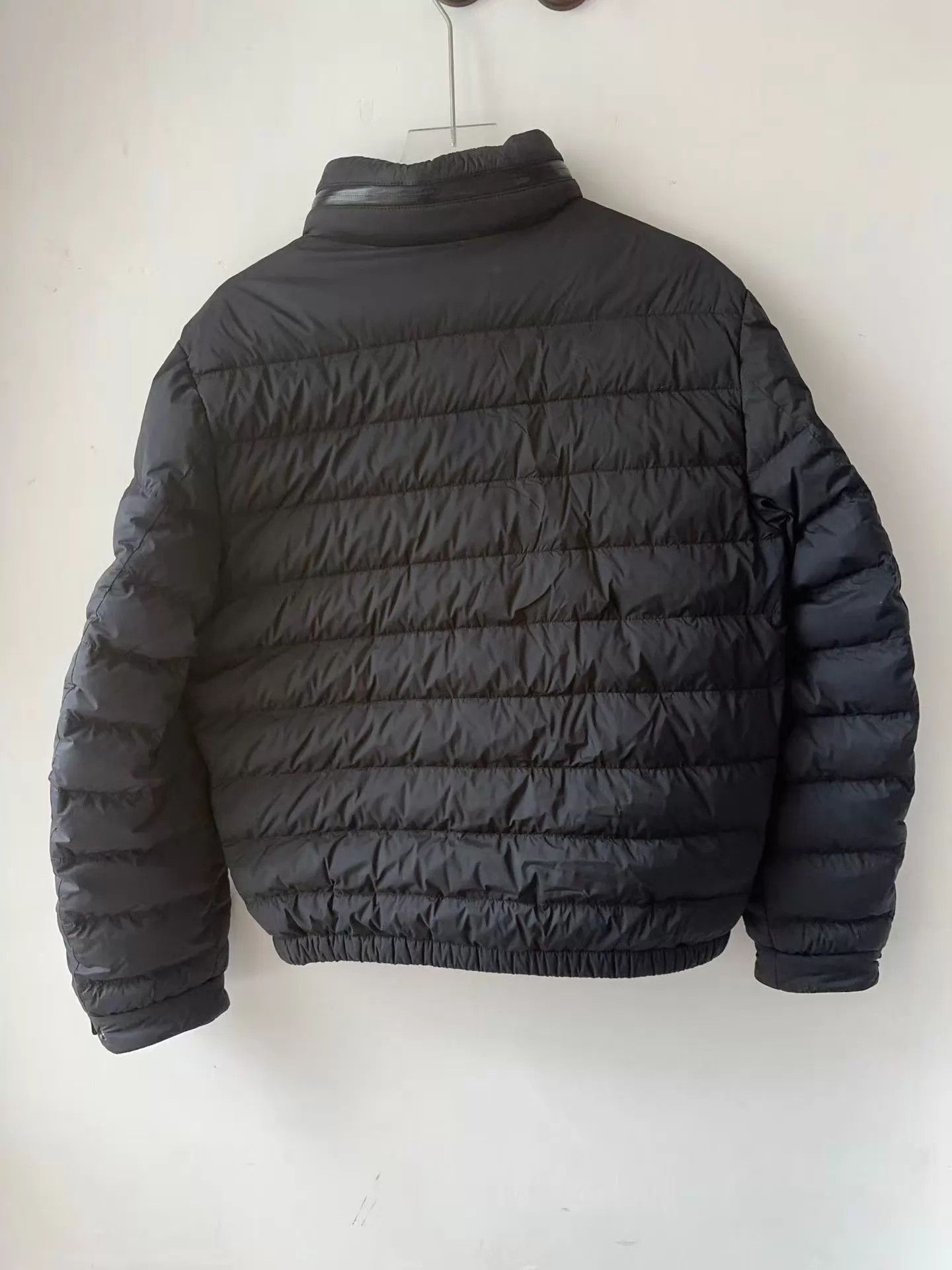 Prada Triangle Logo Men's Down Puffer Jacket 48
