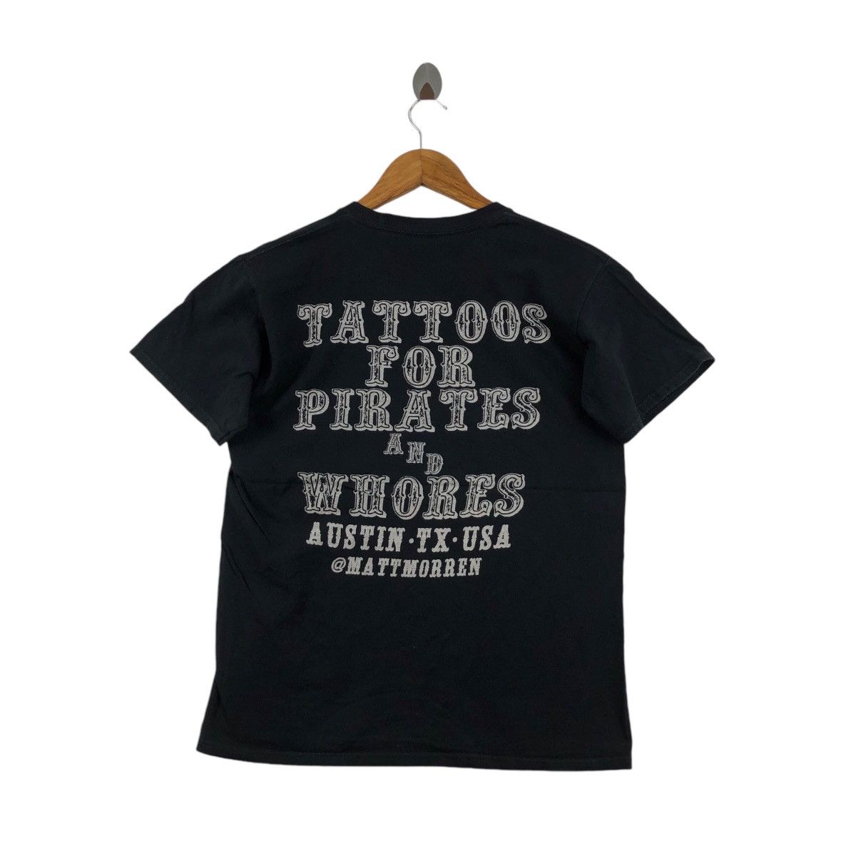 Vintage Vintage MATT MORREN Tattoo Tee Shirt Austin Tx Usa Size US M / EU 48-50 / 2 - 4 Thumbnail