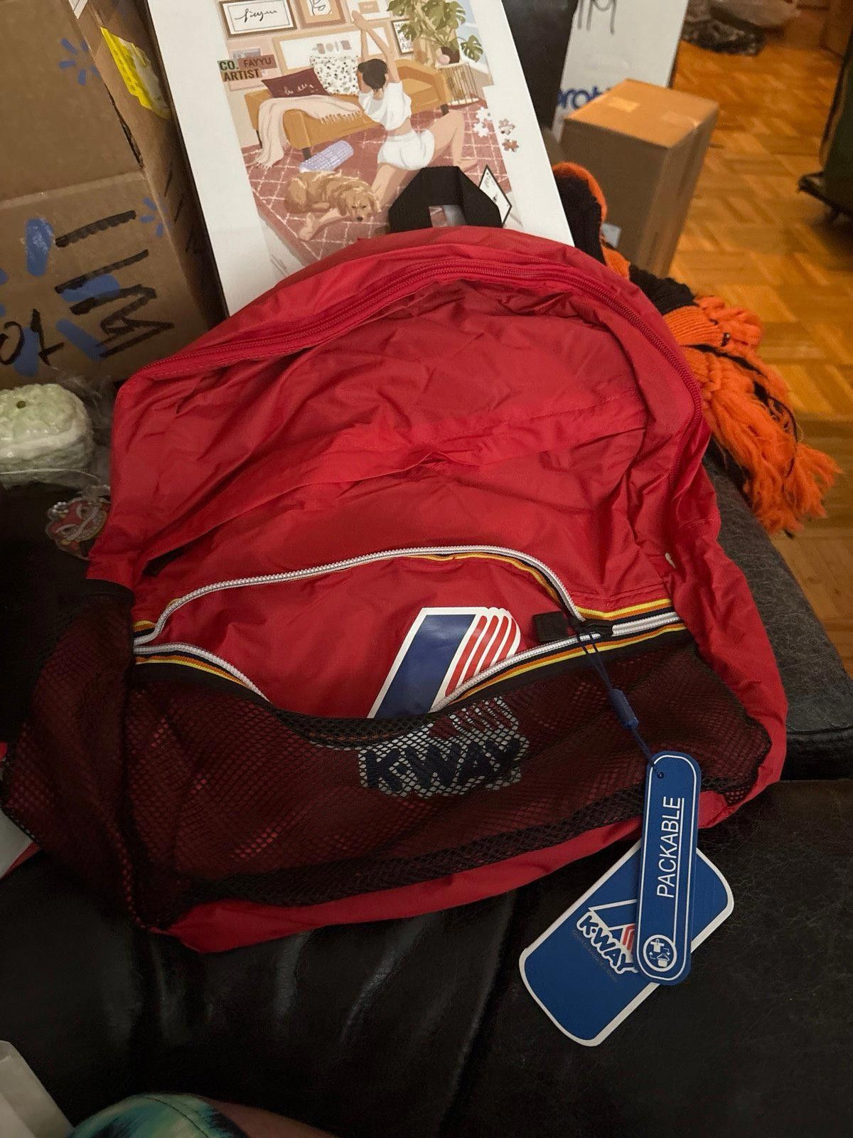 K-Way K way Le Vrai 3.0 Francois packable backpack - Red - NWT Size ONE SIZE - 1 Thumbnail