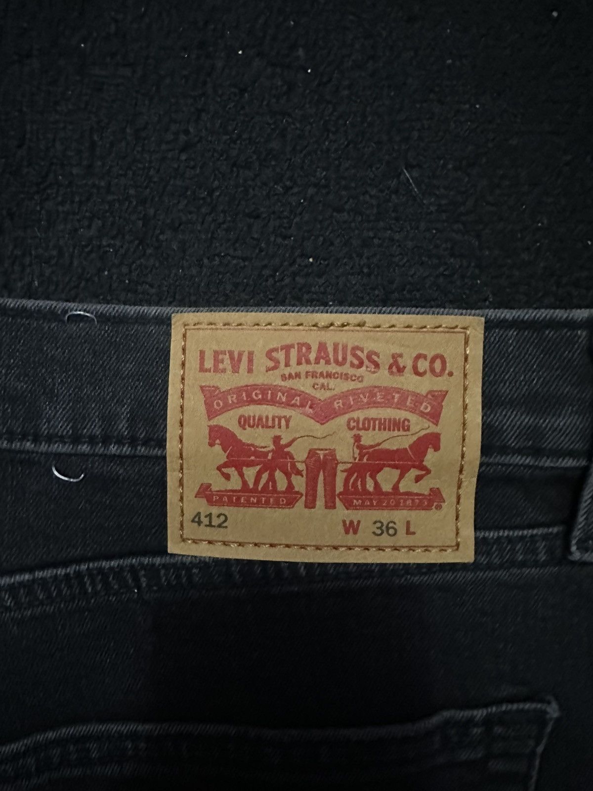 Levi's Levi 412 Jean Shorts Size US 36 / EU 52 - 2 Thumbnail