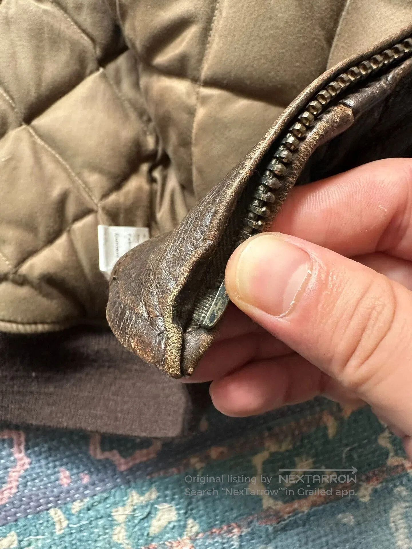 Polo Ralph Lauren Polo Ralph Lauren Vintage Leather Jacket. Size US M / EU 48-50 / 2 - 9 Thumbnail