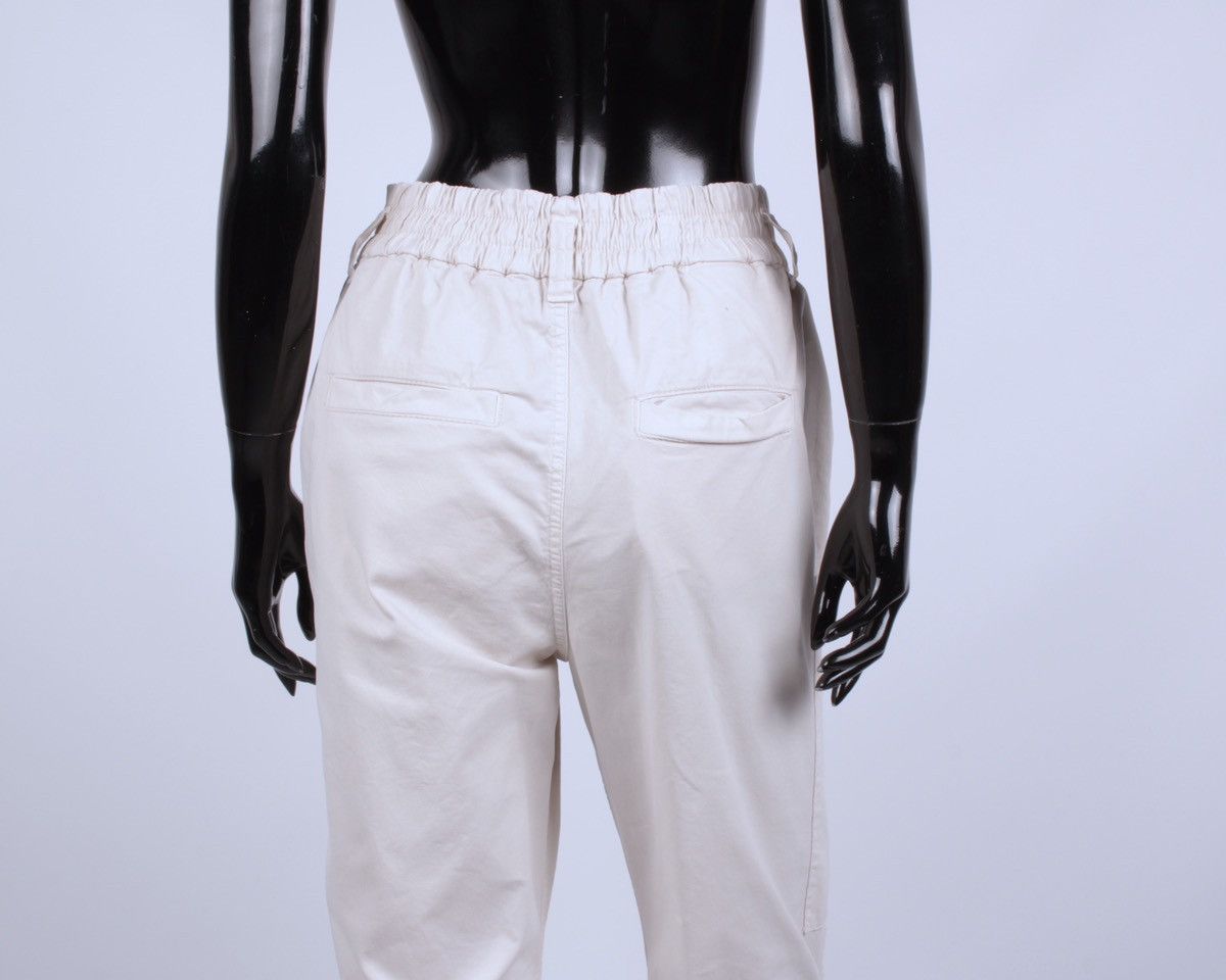 Brunello Cucinelli × Designer BRUNELLO CUCINELLI Cargo Big Pockets Pull On Cotton Pants Size 27" / US 4 / IT 40 - 7 Thumbnail