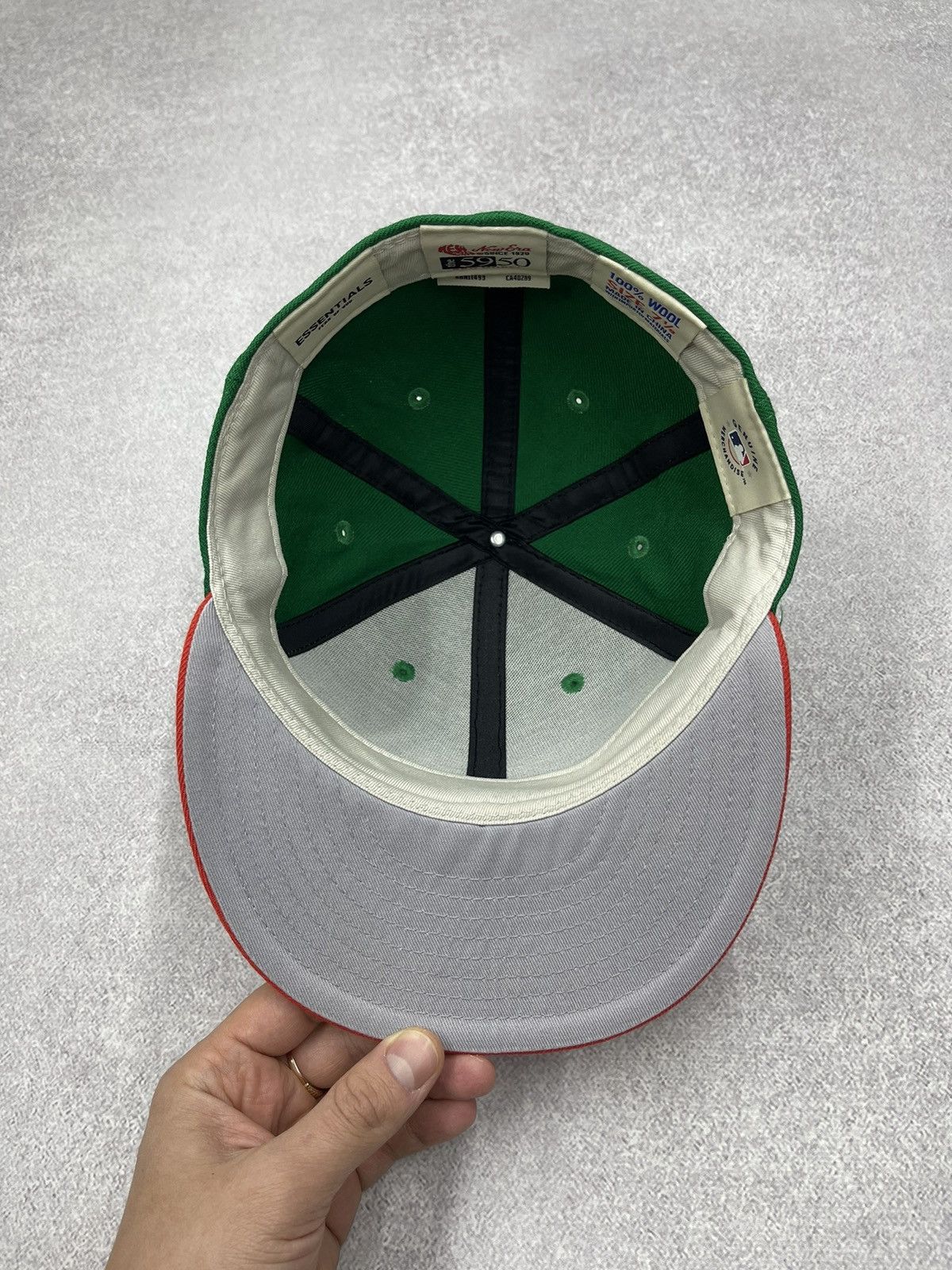 Essentials Essential Fear of God x New Era 59Fifty Wool Cap 7 1/8 Size ONE SIZE - 9 Thumbnail