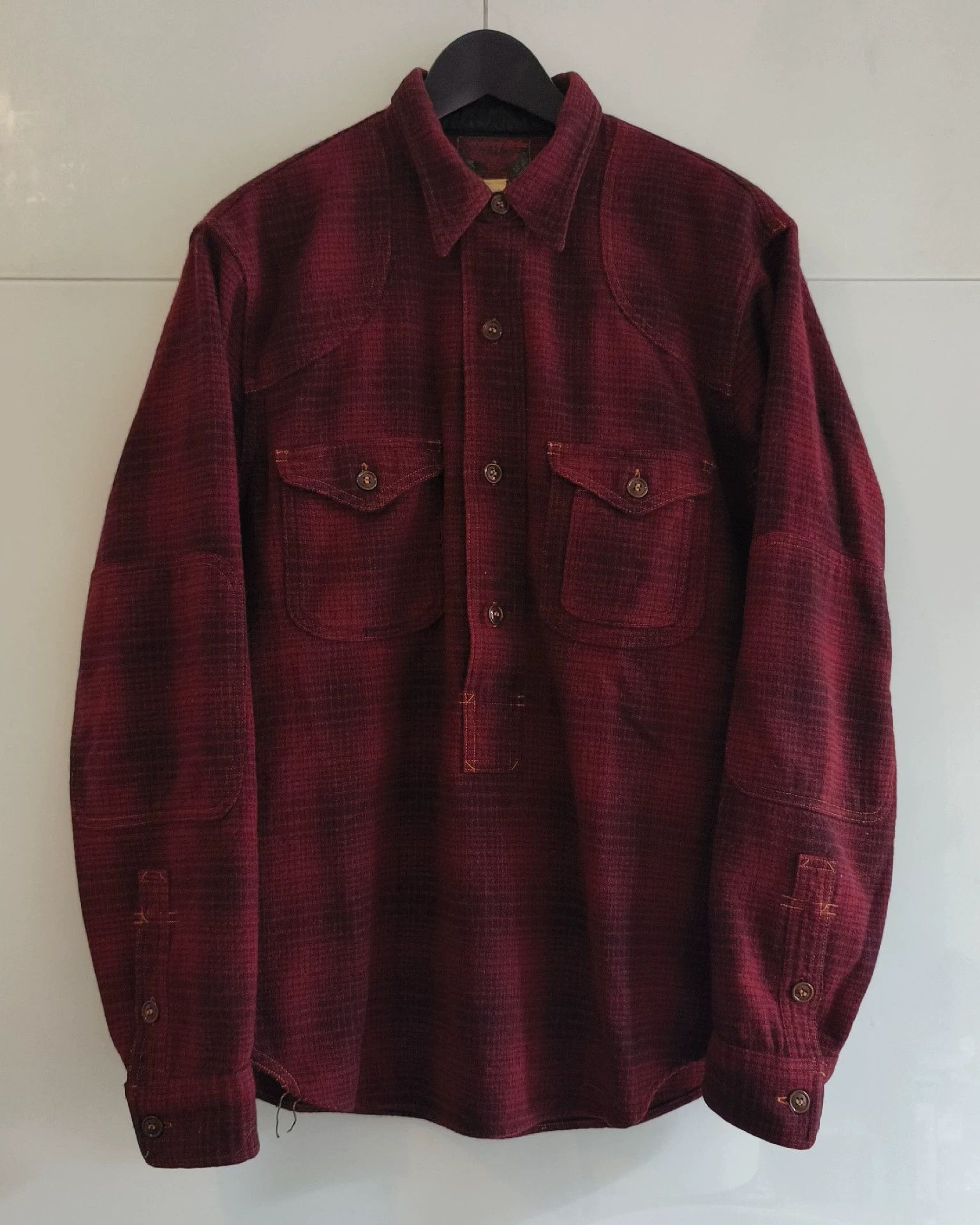 Freewheelers Freewheelers Out-of-print old heavy wool hunting shirt Size US M / EU 48-50 / 2 - 1 Thumbnail