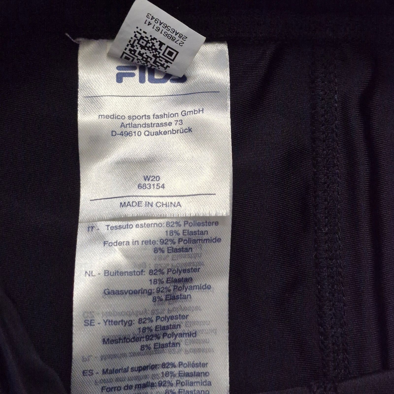 Fila Women’s Fila Sport Black Gray Workout Leggings Size XS Size 25" / US 0 / IT 36 - 3 Thumbnail