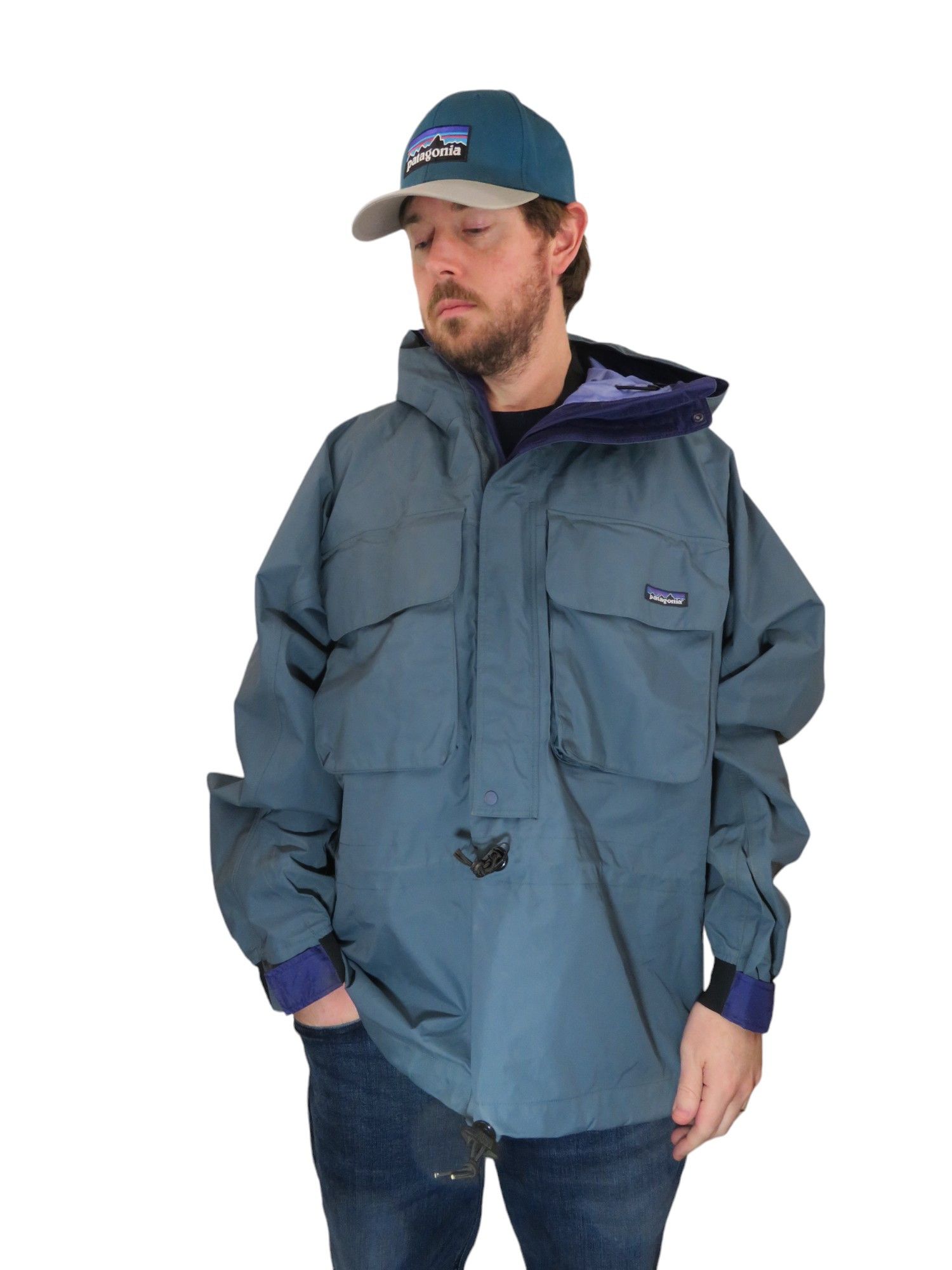 Patagonia × Vintage Vintage 98' Patagonia SST Skanorak Anorak Fishing Jacket Size US XL / EU 56 / 4 - 3 Thumbnail