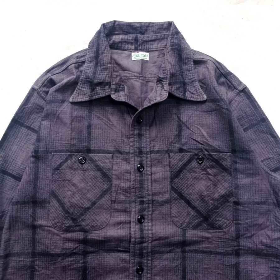 Japanese Brand × MasterPiece everwear masterpiece japan plaid flannel shirt outer Size US L / EU 52-54 / 3 - 2 Thumbnail