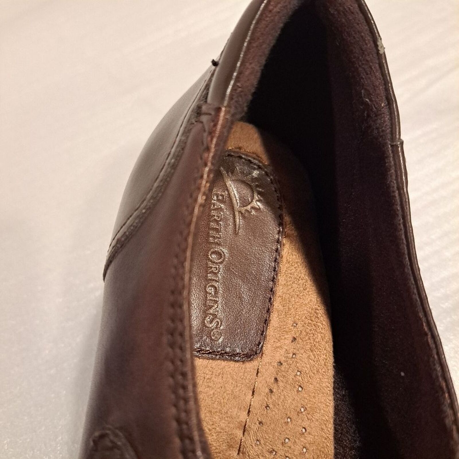 Other Earth Origins Marla 3 leather slip-on loafer heels shoe 10 M Size US 10 / IT 40 - 9 Thumbnail