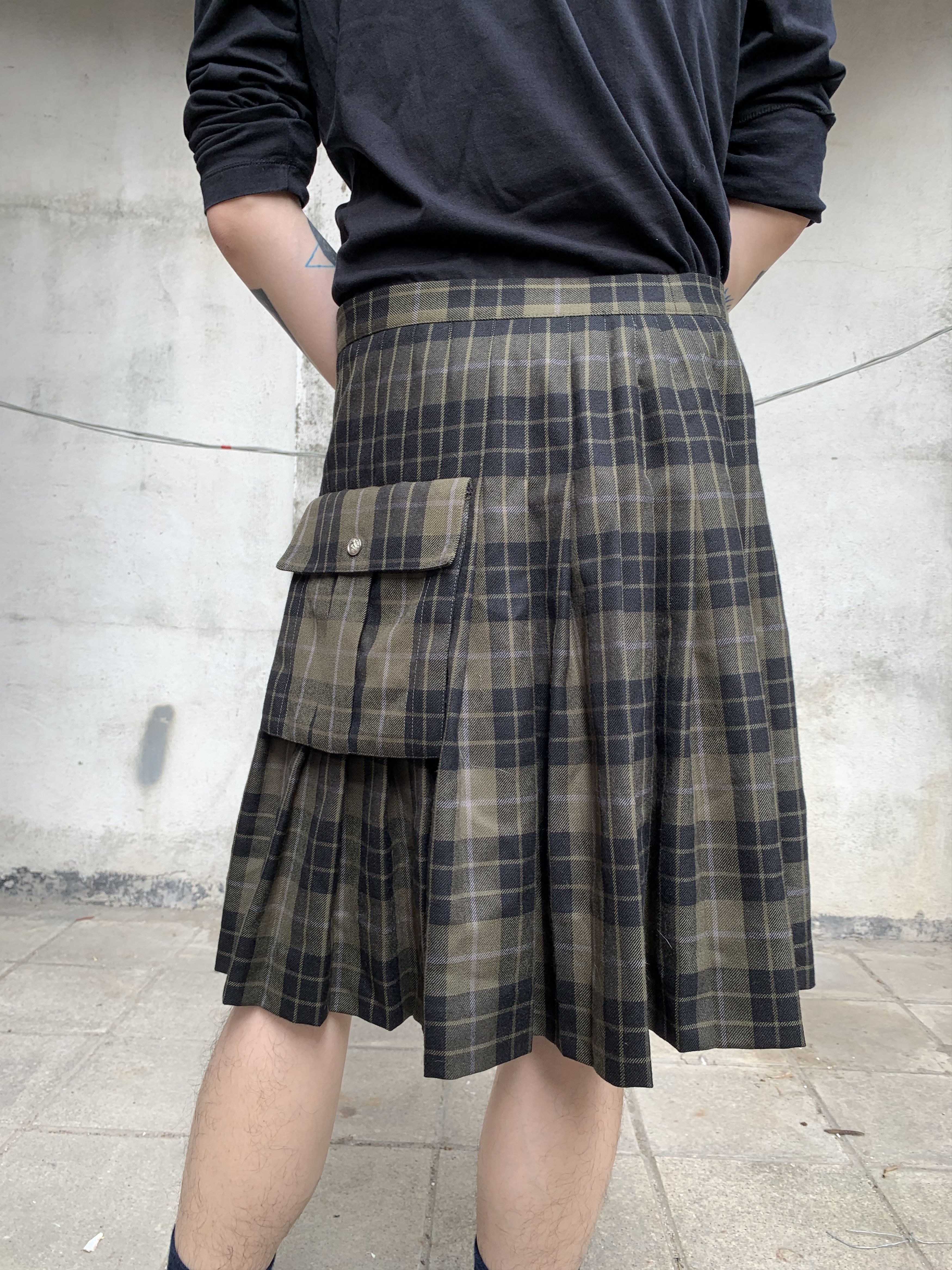 Versus Versace Versus Checkered Kilt Size US 32 / EU 48 - 3 Thumbnail