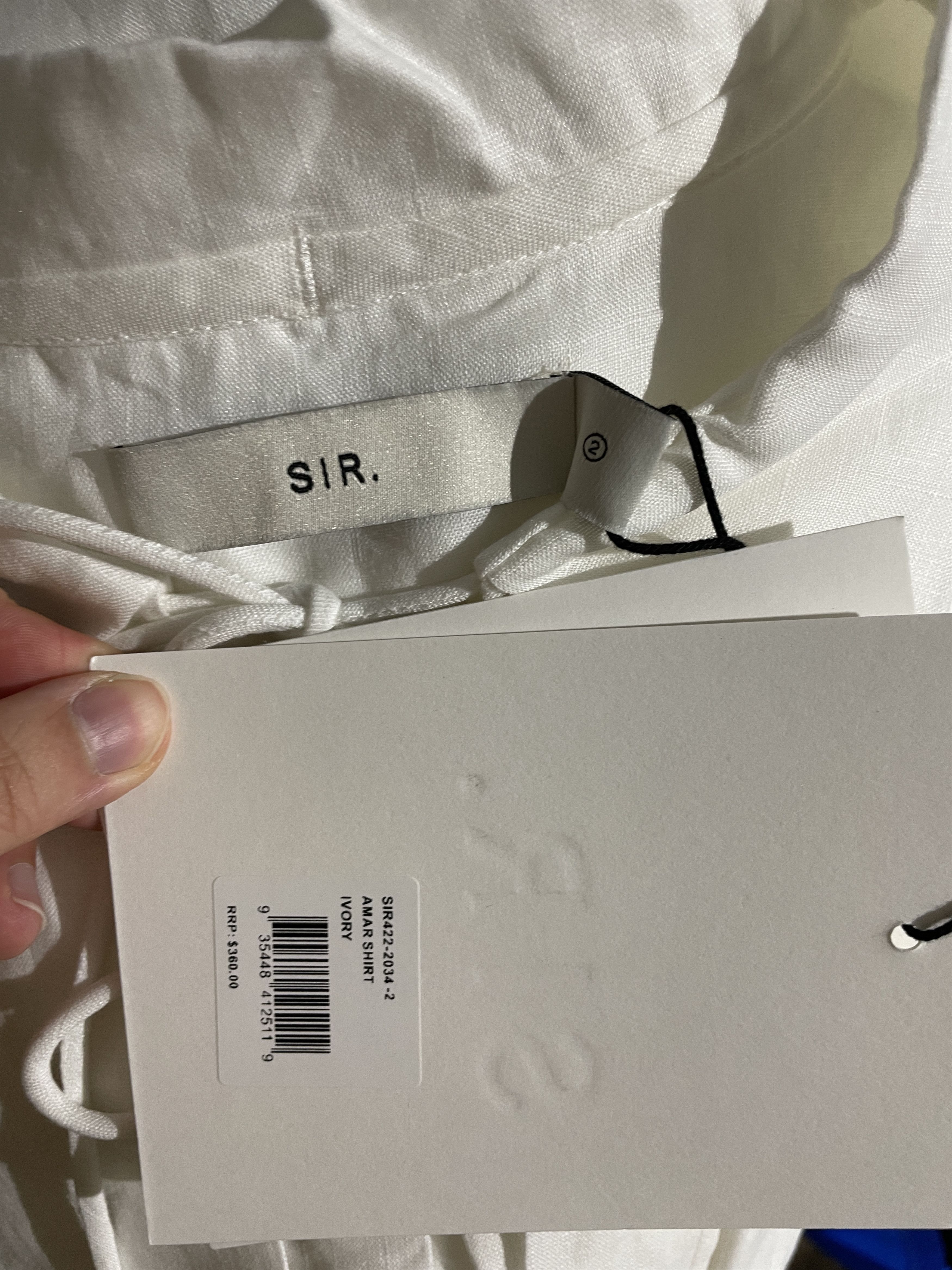 SIR. Amar Shirt Size M / US 6-8 / IT 42-44 - 6 Thumbnail