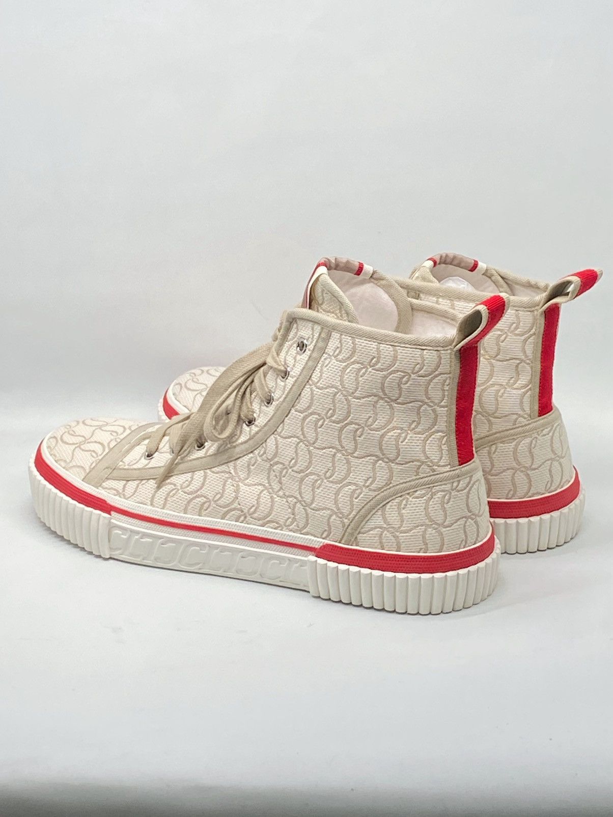 Christian Louboutin Christian Louboutin Cl High-Top Sneakers size 42/us size 9 Size US 9 / EU 42 - 7 Thumbnail