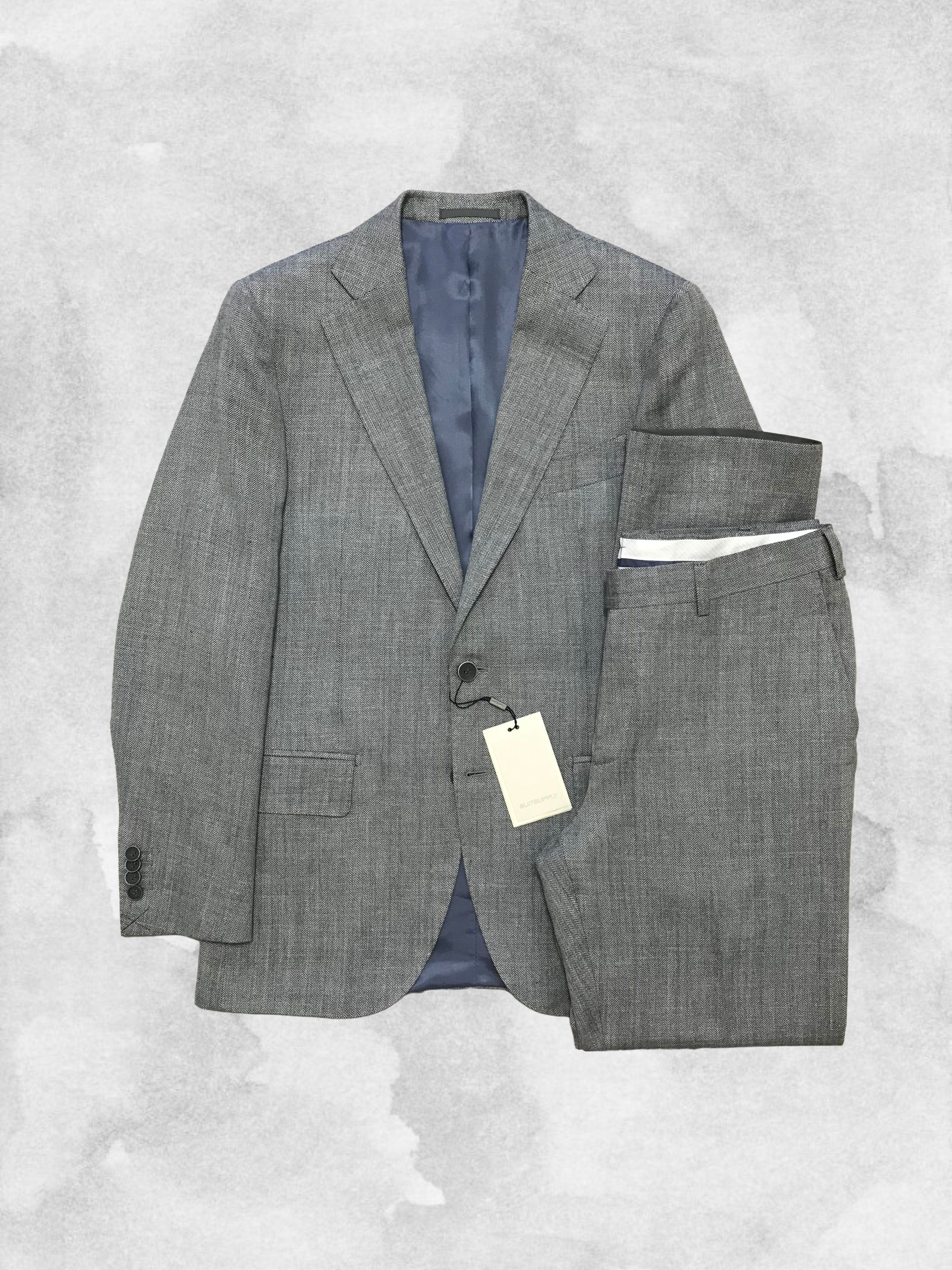 SUITSUPPLY Suit Lazio Blazer Brescia Trousers Wool Jacket