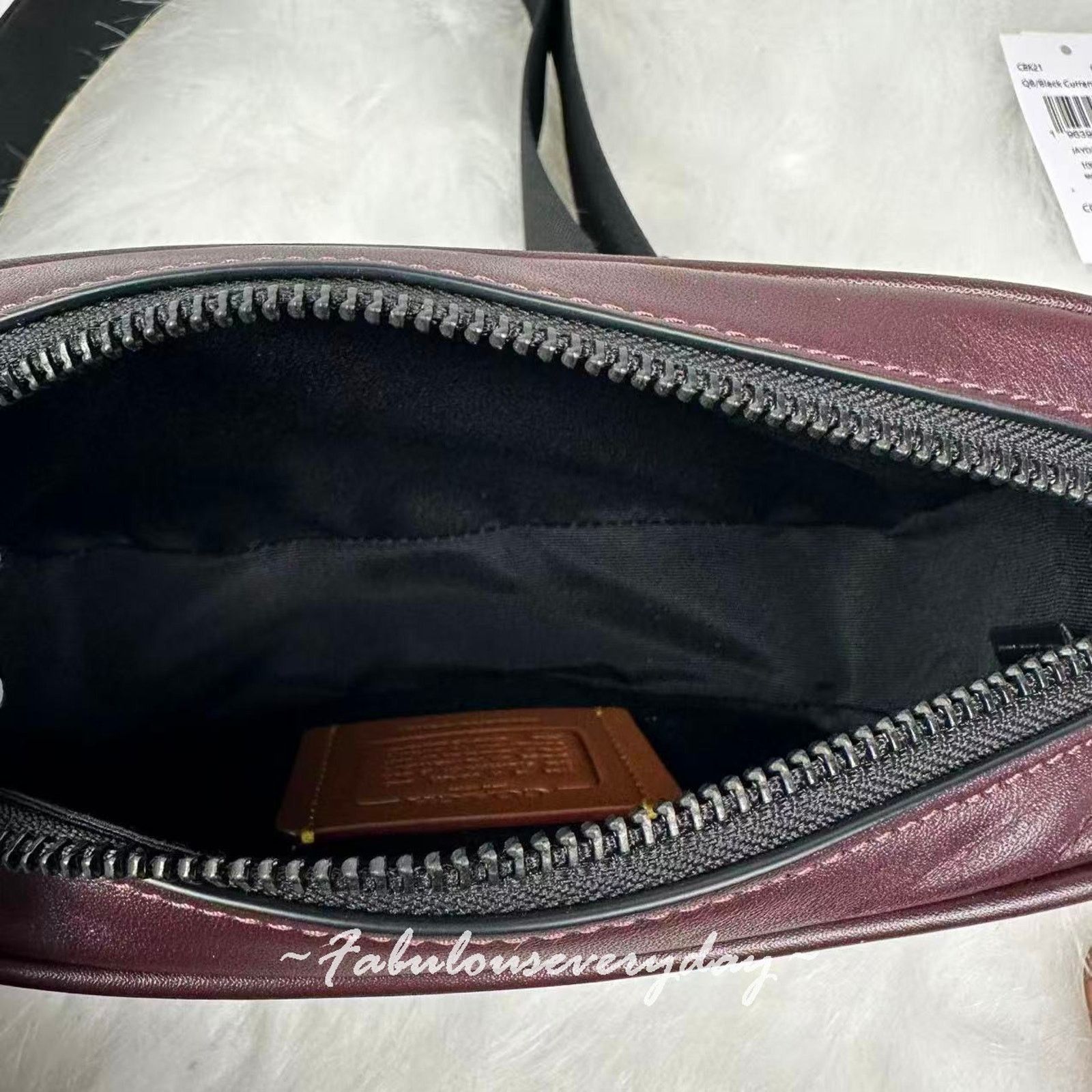 Coach Coach Jayden Crossbody Bag In Signature Canvas/QB/Currant Size ONE SIZE - 8 Thumbnail