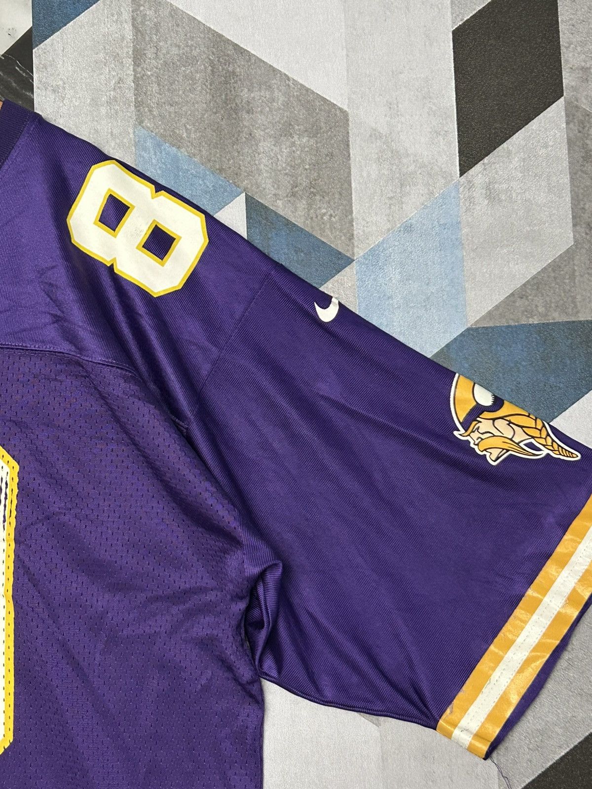 MLB × Nike 🔥 Vintage NFL NIKE Minessota Vikings Cris Carter Jersey Home Size US XXL / EU 58 / 5 - 6 Thumbnail