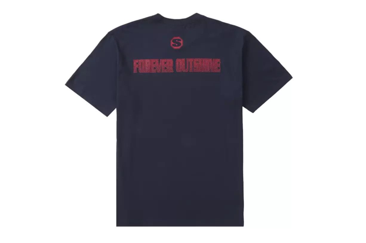 Supreme Supreme Blockbuster Tee Navy Size L Size US L / EU 52-54 / 3 - 2 Thumbnail