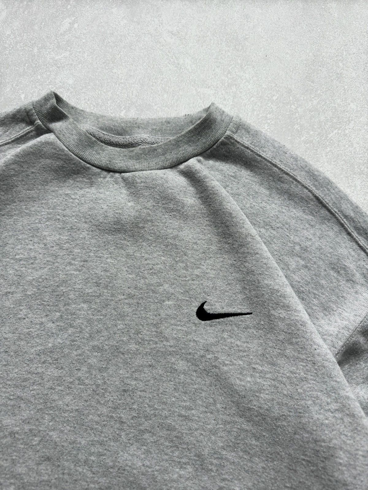 Nike × Vintage Vintage Nike Y2K Boxy Fit Sweatshirt Swoosh Logo 90s Size US XL / EU 56 / 4 - 3 Thumbnail