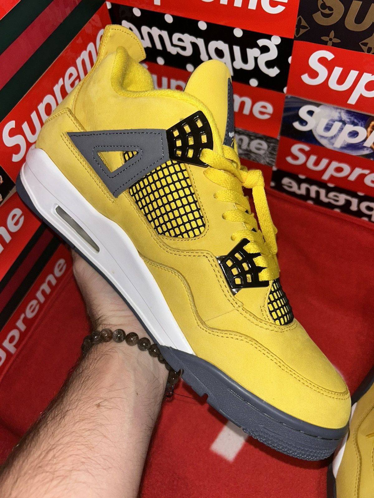 Jordan Brand Jordan 4 Retro Lightning (2021) CT8527-700 size 13 Size US 13 / EU 46 - 11 Thumbnail