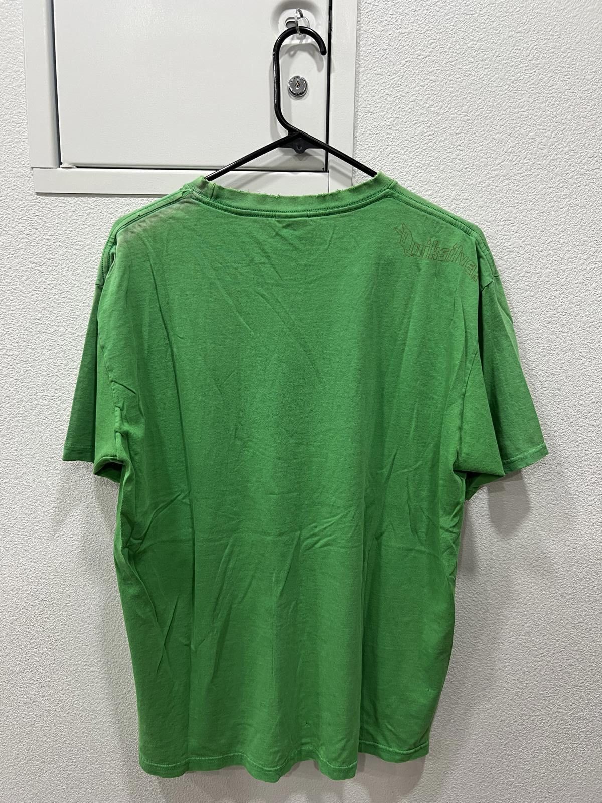 Quicksilver Y2K Green Quicksilver Pattern Tee Size US L / EU 52-54 / 3 - 4 Thumbnail