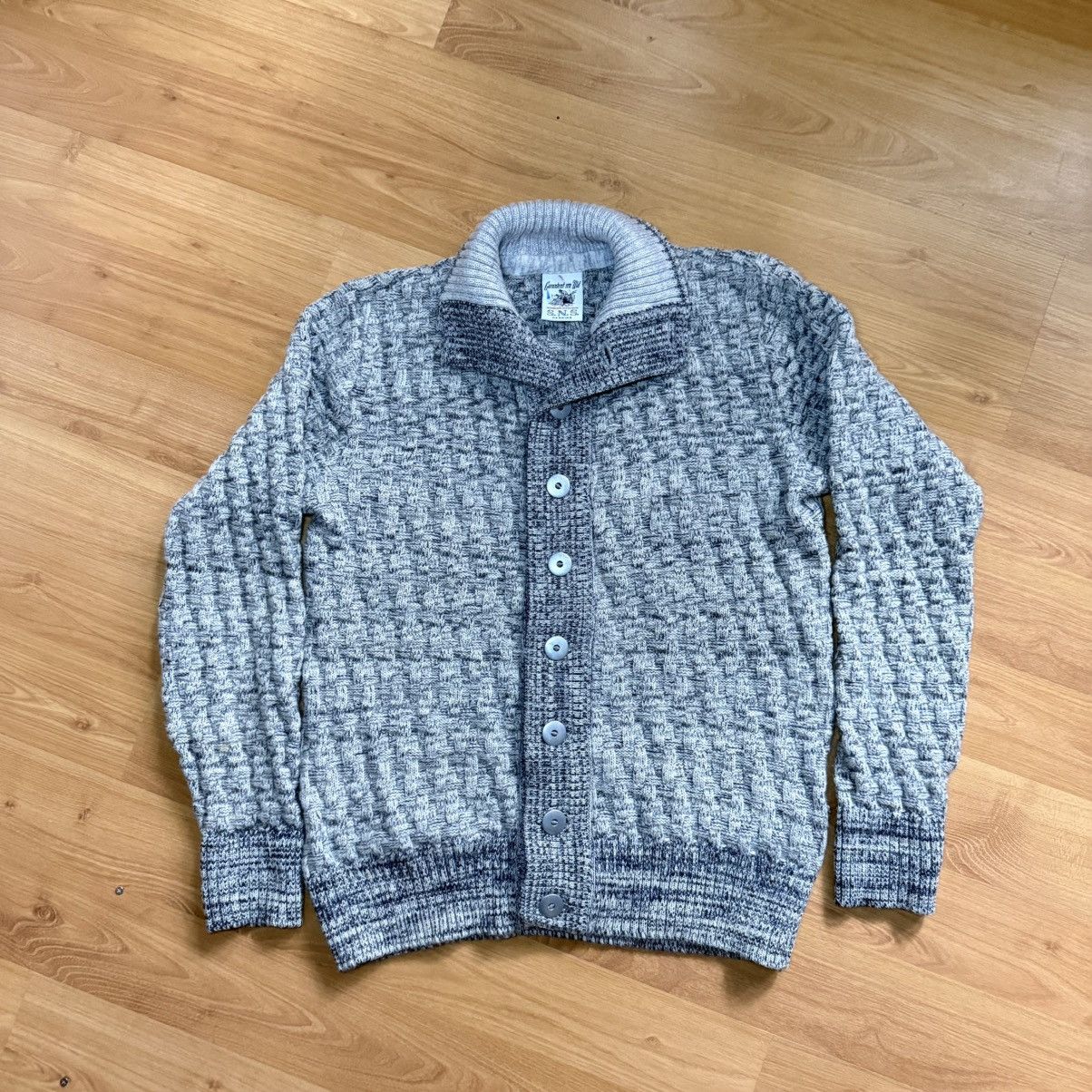 S.N.S. Herning S.N.S Herning Rare Heavy Knitted Pure Wool Sweater Cardigan Size US M / EU 48-50 / 2 - 1 Thumbnail