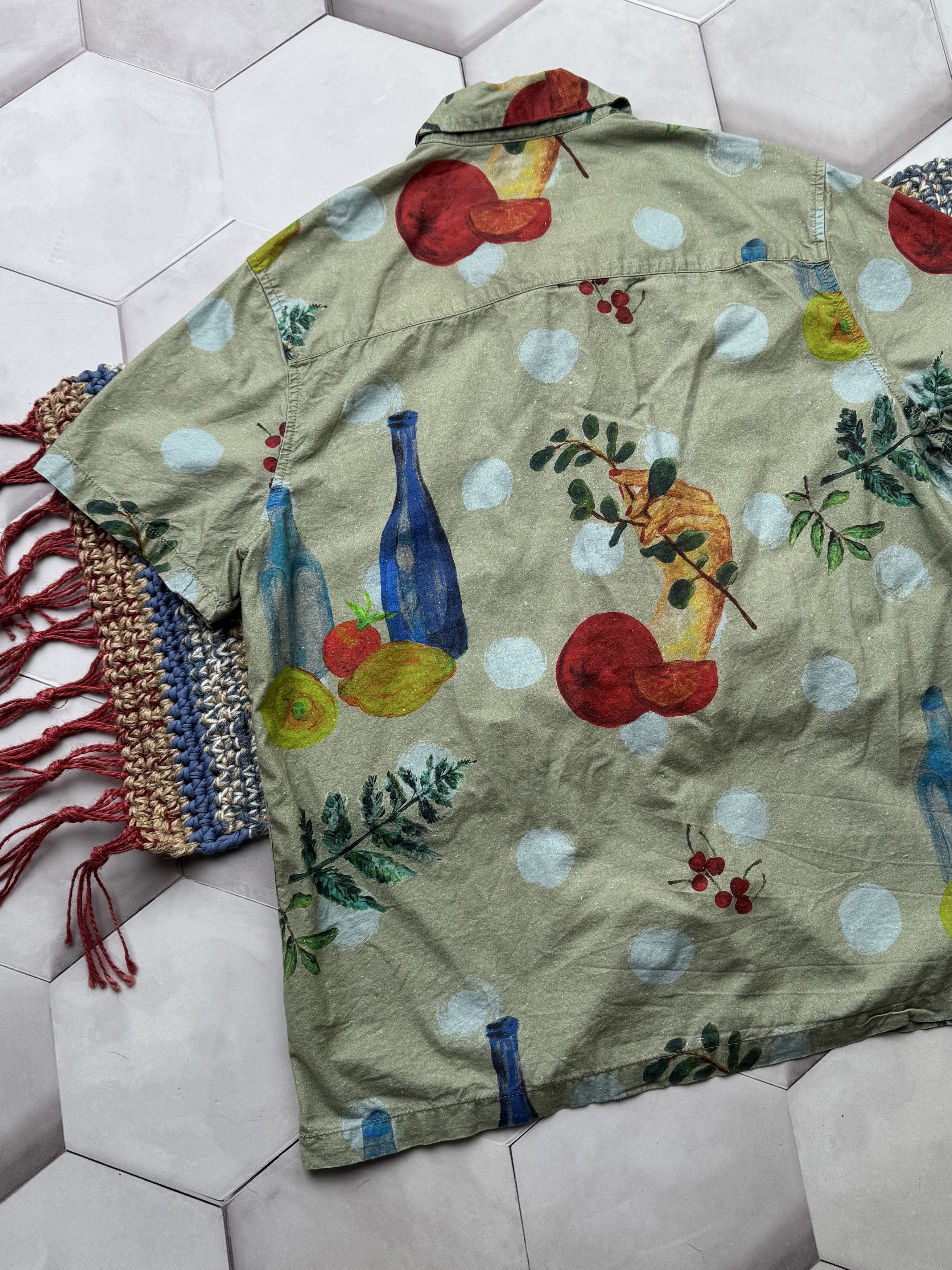 Vintage Vintage Printed Art Shirt (E4) Size US M / EU 48-50 / 2 - 5 Thumbnail