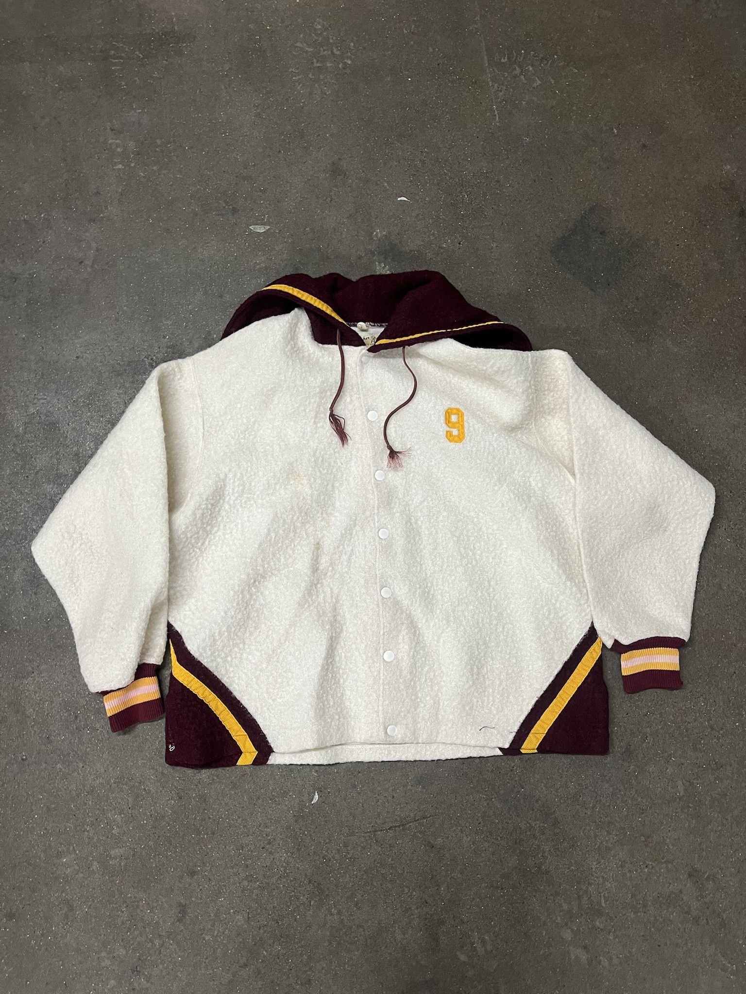 Vintage Vintage 1980s Gopher Sports Fleece Varsity Coat Size XL Size US XL / EU 56 / 4 - 1 Thumbnail