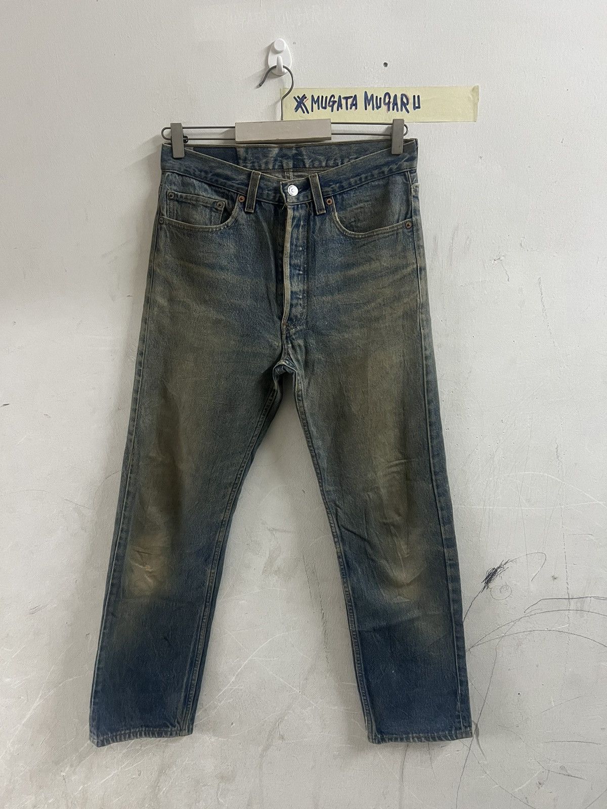 Japanese Brand × Levi's Vintage Clothing RUSTY‼️VINTAGE 501 RUSTY DENIM PANT KURT COBAIN Size US 30 / EU 46 - 1 Thumbnail
