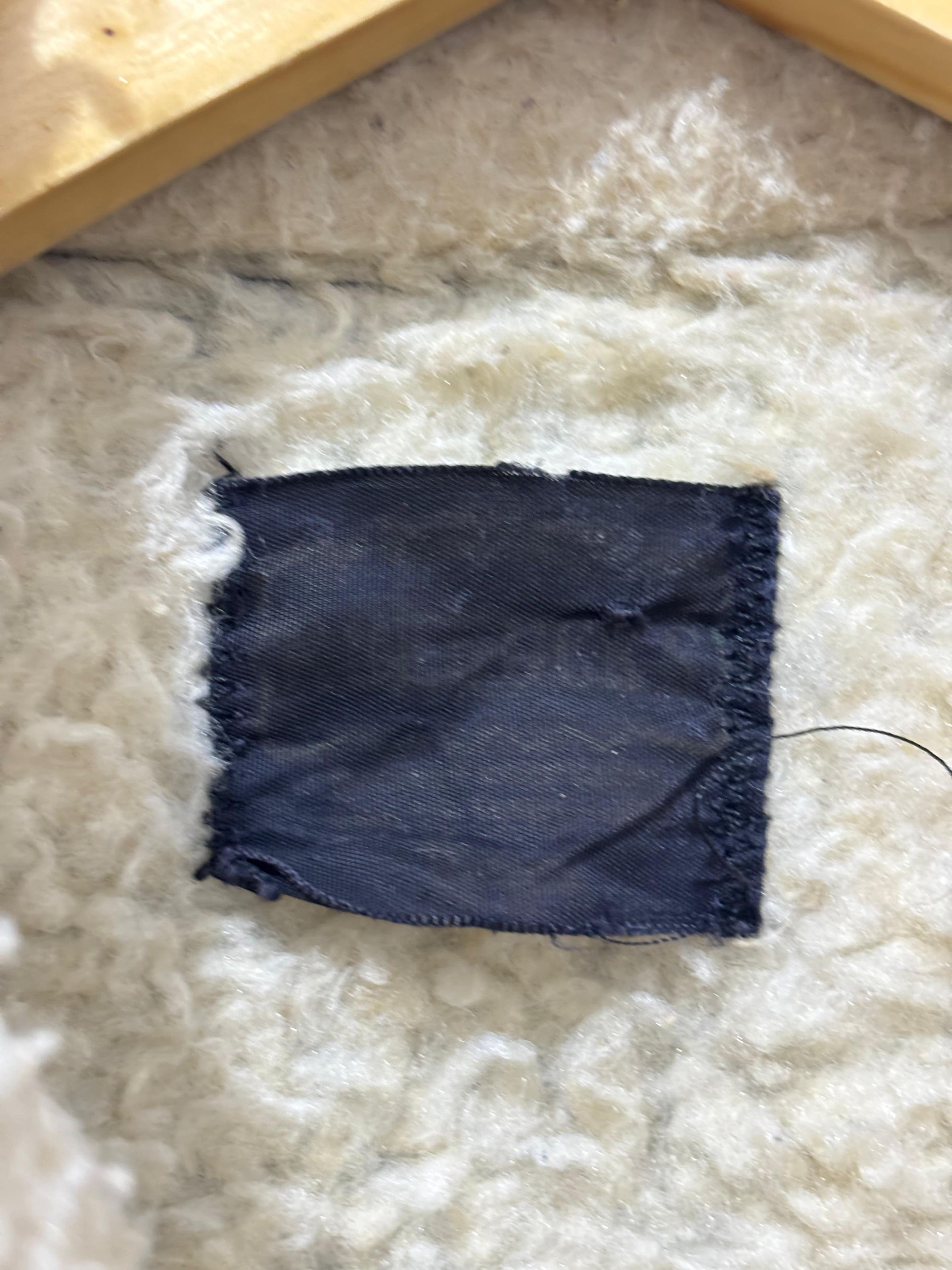 Vintage Vintage 60s Roebucks rare sherpa denim jacket usa Size US M / EU 48-50 / 2 - 10 Thumbnail