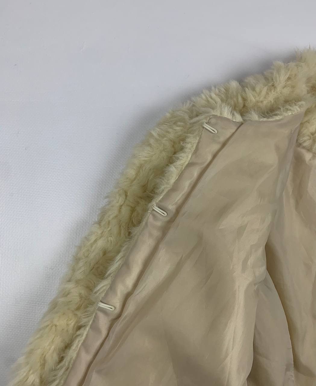 Japanese Brand Faux Fur Coat Cropped Jacket IfSixWasNine Y2K Style Size M / US 6-8 / IT 42-44 - 7 Thumbnail
