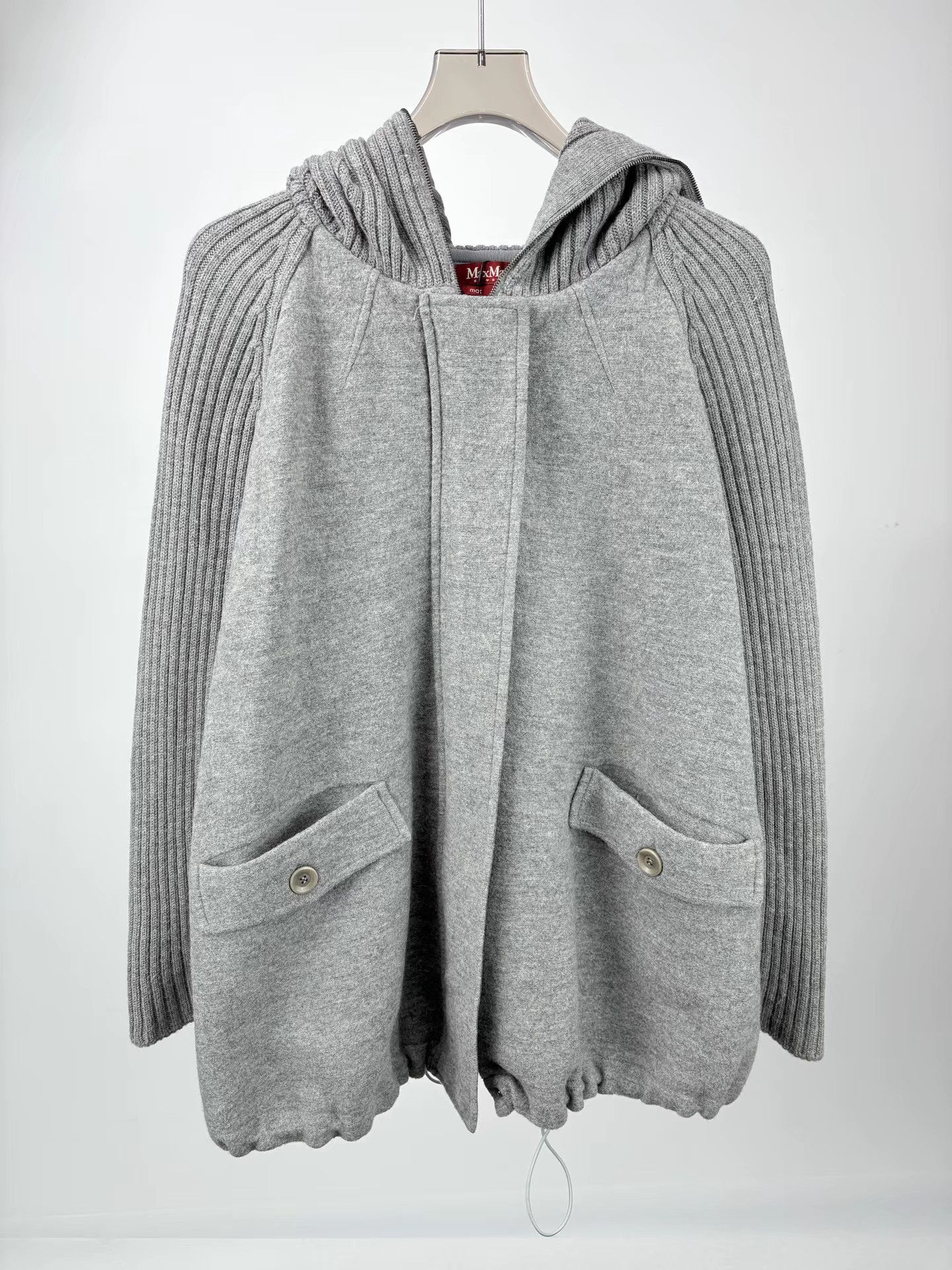 Max Mara MAXMARA Wool Knit Cardigan Size M / US 6-8 / IT 42-44 - 1 Thumbnail