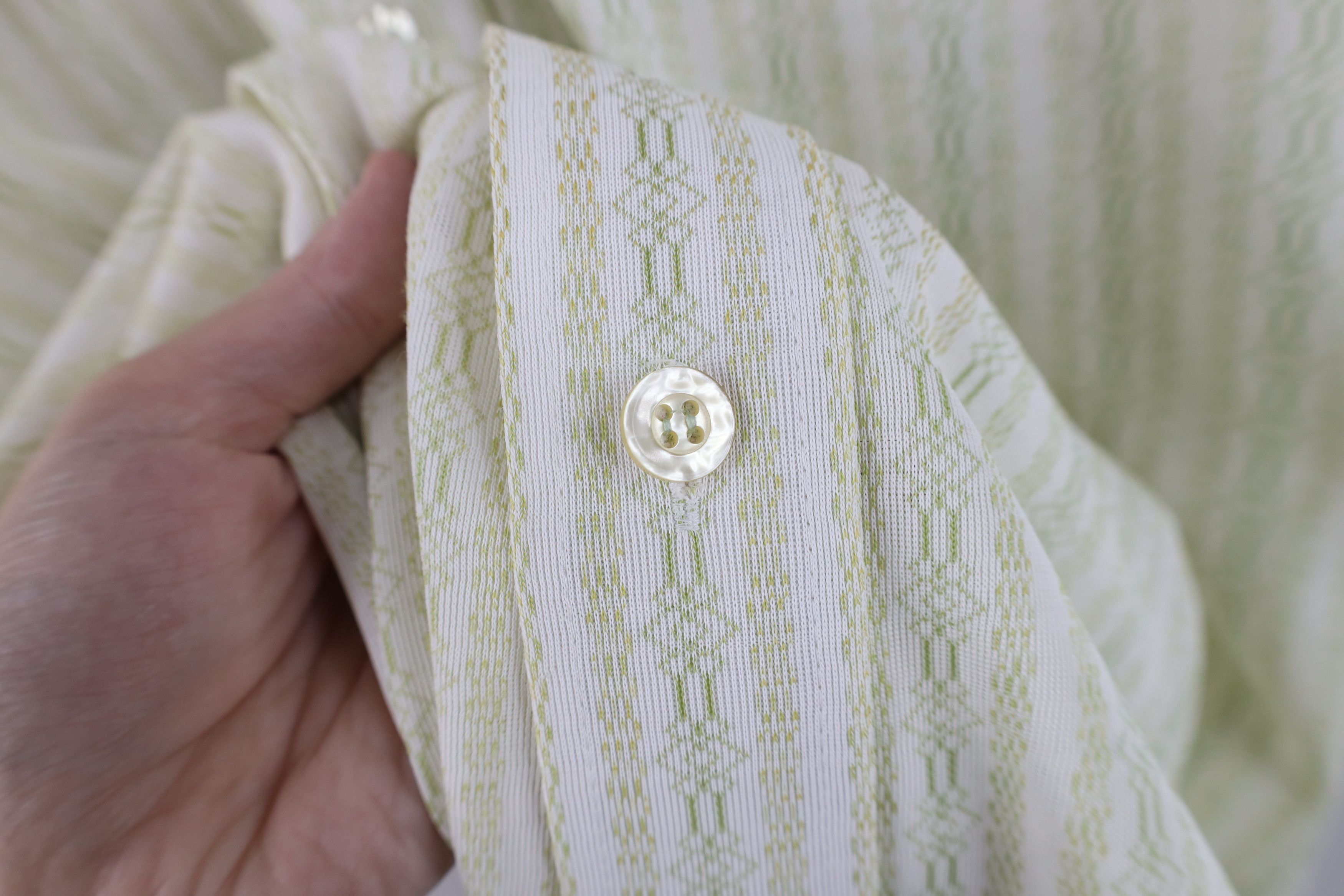Vintage Vintage 70s Streetwear Collared Short Sleeve Button Shirt Size US L / EU 52-54 / 3 - 7 Thumbnail