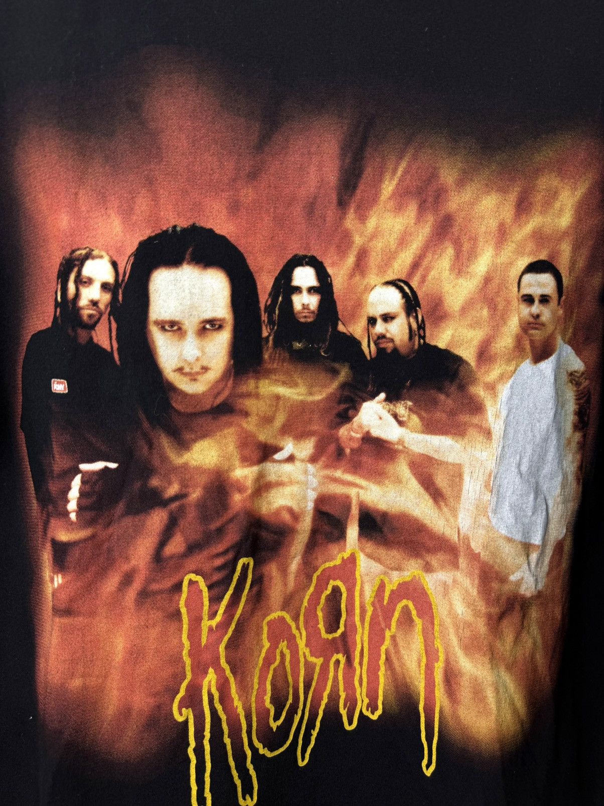 Band Tees 90-00s Rare! Vintage Korn Band Rock T Shirt Size US XL / EU 56 / 4 - 3 Thumbnail