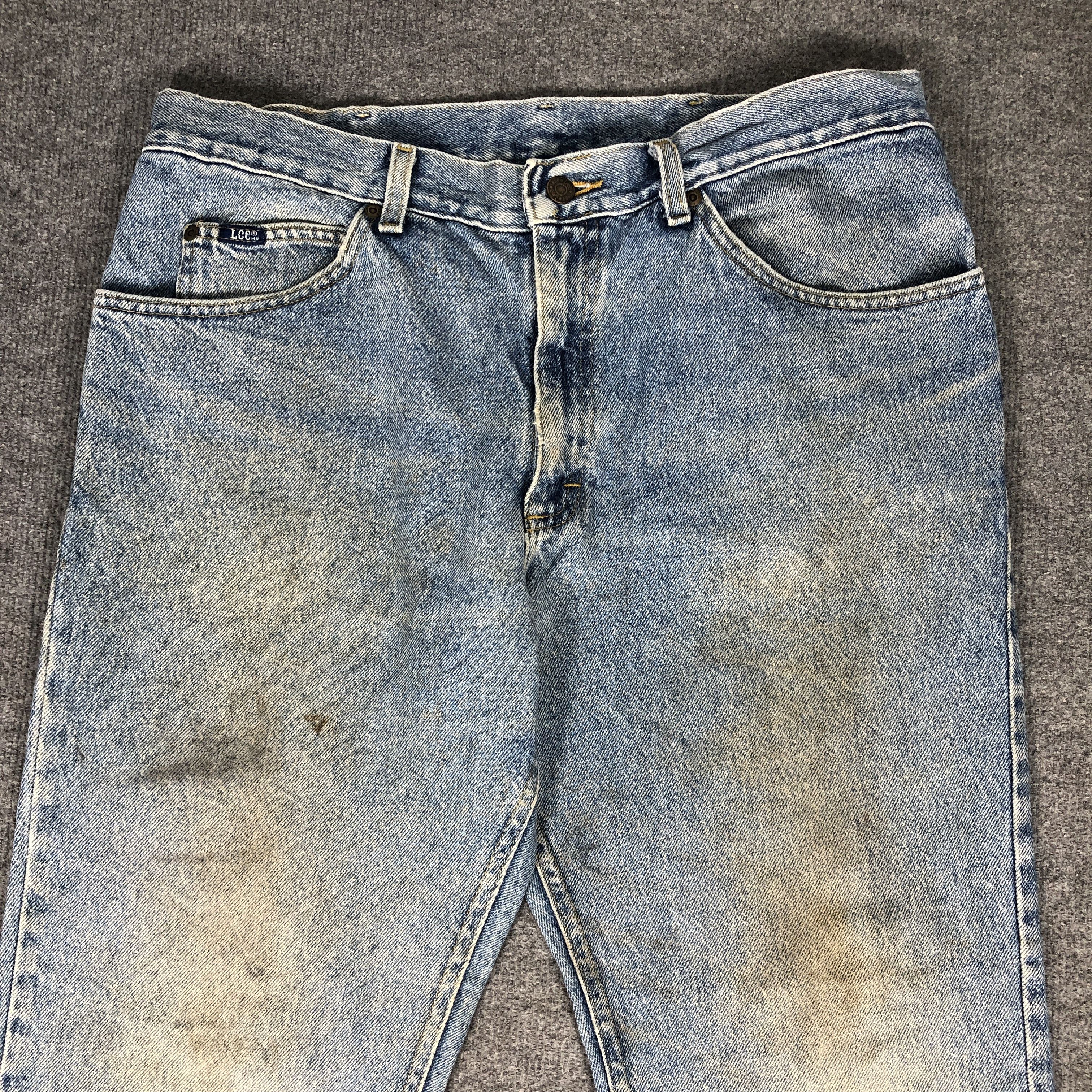 Lee × Vintage Vintage Lee Jeans Dirty L840 Size US 36 / EU 52 - 2 Thumbnail