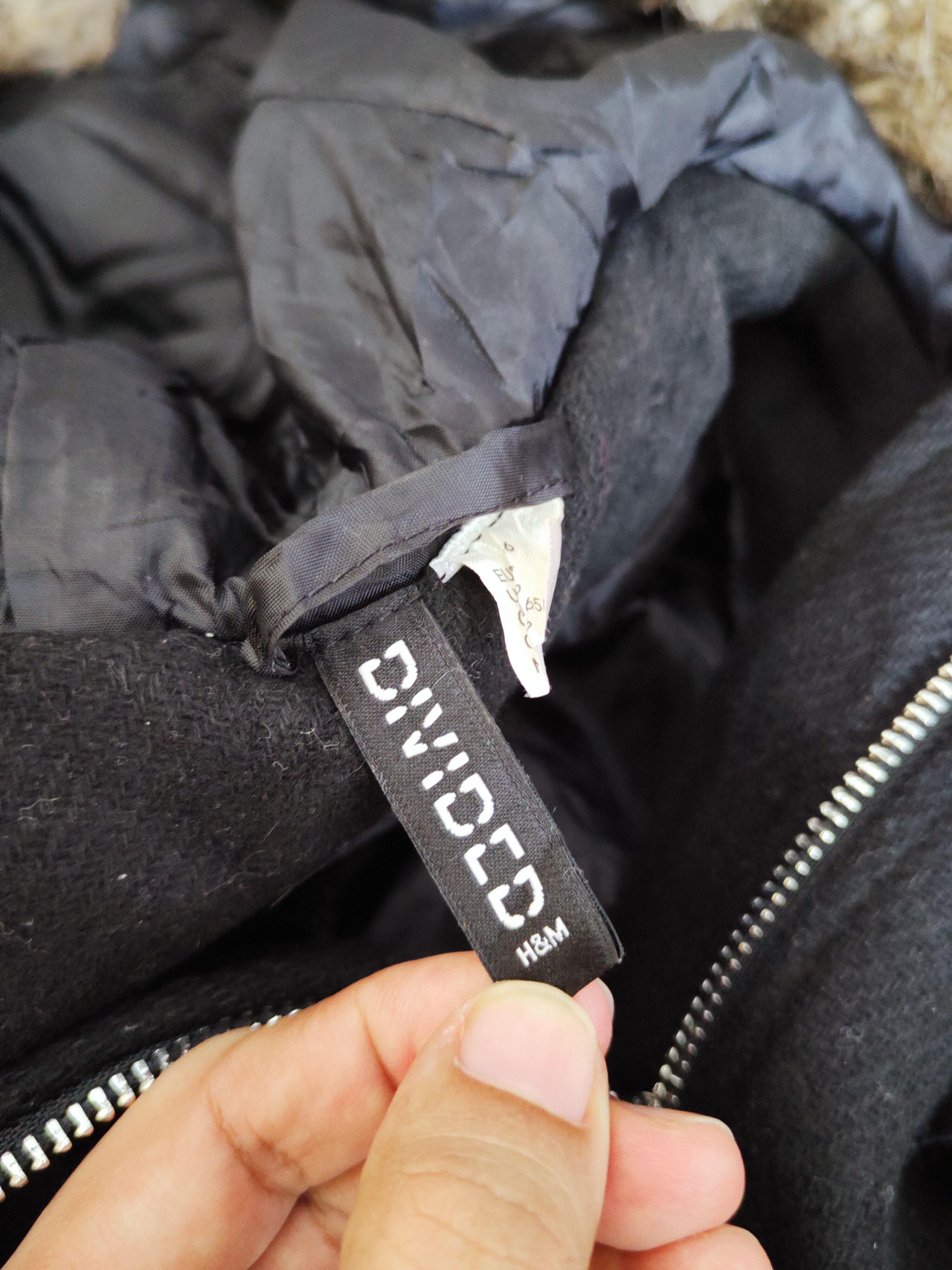 Divided × H&M × Vintage Vintage Cross Over 💥Divided ❌ H&M Black Hoodie Parkas Size US S / EU 44-46 / 1 - 10 Thumbnail