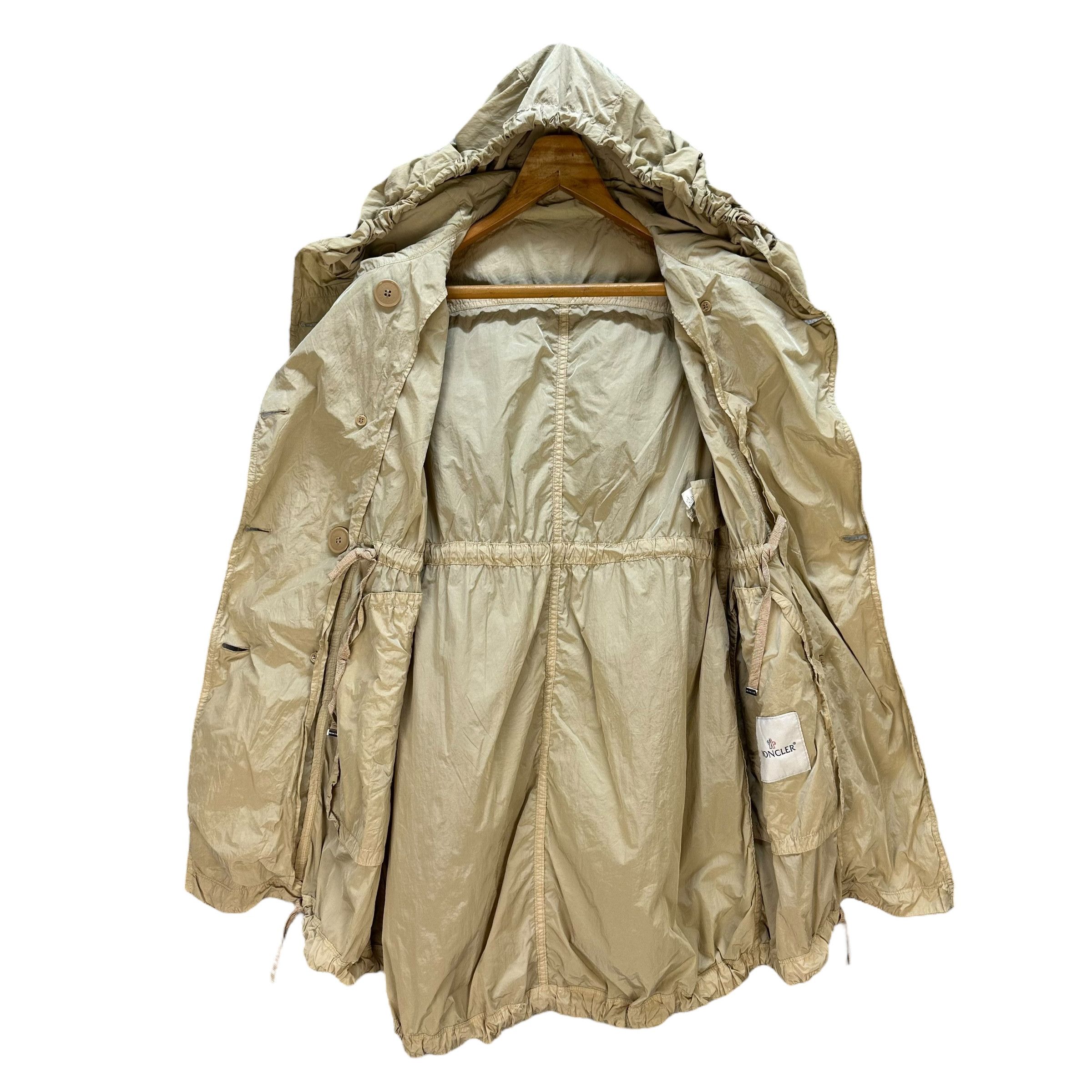 Moncler MONCLER Double Breast Nylon Jacket Hooded Parka #A71-1720 Size S / US 4 / IT 40 - 10 Thumbnail