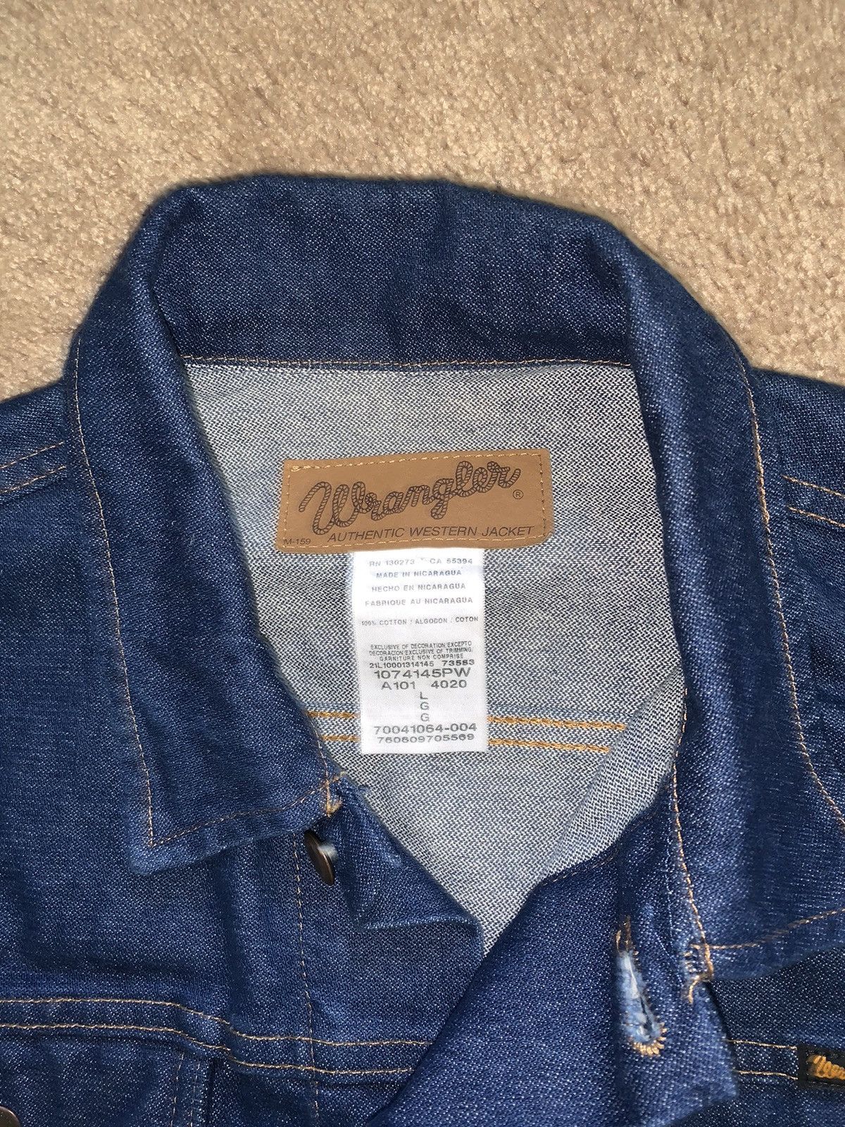 Wrangler Denim Wrangler Jacket Size US L / EU 52-54 / 3 - 4 Thumbnail
