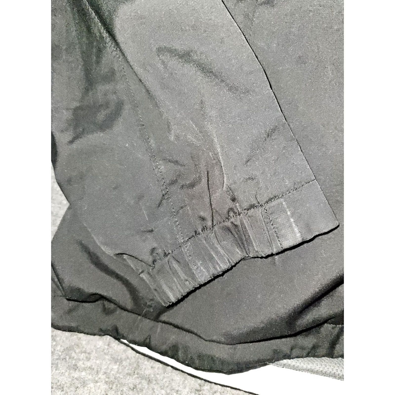 Vintage REI Full Zip Rain Jacket Women's XL Black Hooded Zip Pockets Hiking Size XL / US 12-14 / IT 48-50 - 5 Thumbnail