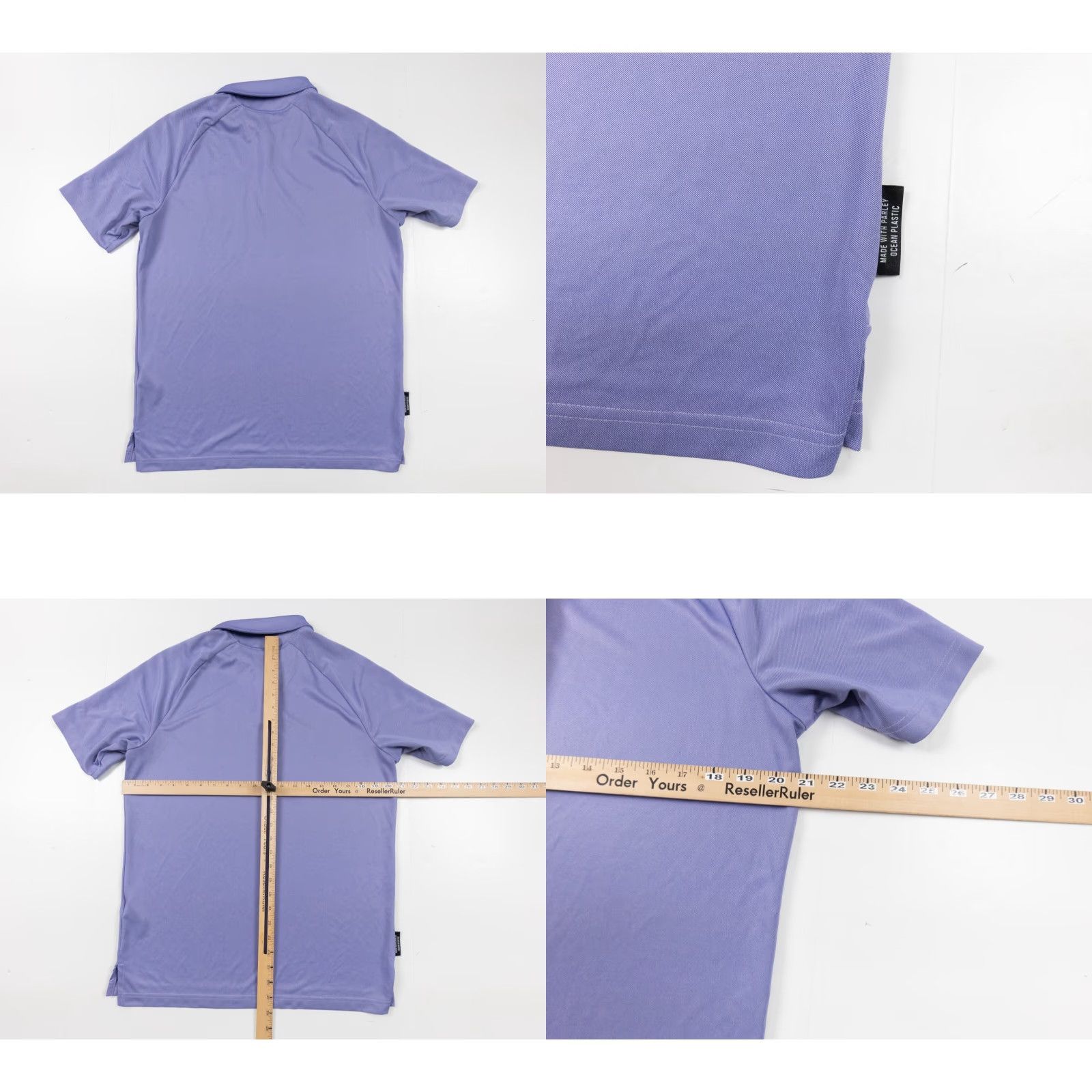Adidas Adidas Polo Shirt Men's Medium Purple Short Sleeve Primeblue Adult Collared Size US M / EU 48-50 / 2 - 8 Thumbnail