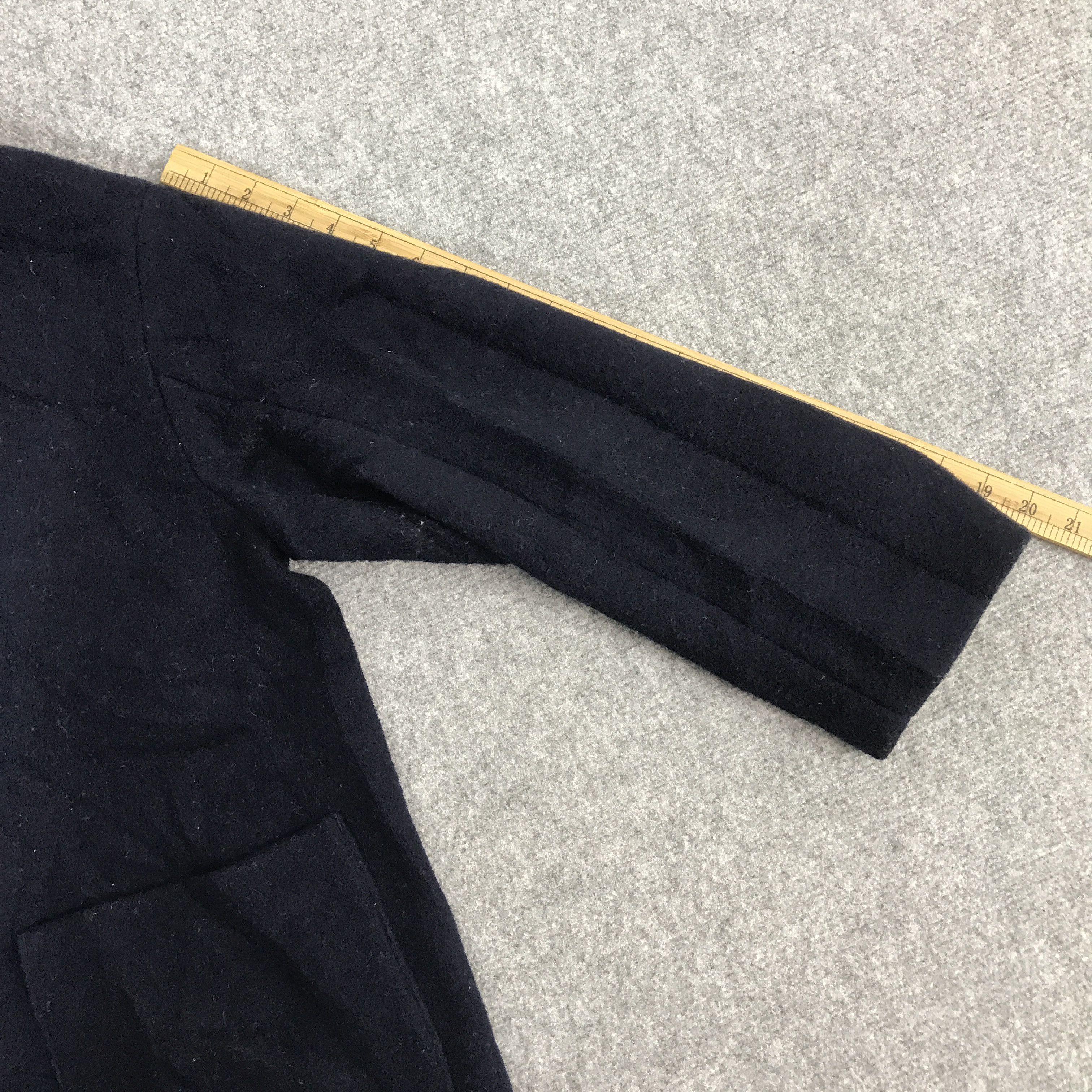 Danton Danton Wool Design Kimono Style Navy Jacket Size US L / EU 52-54 / 3 - 6 Thumbnail