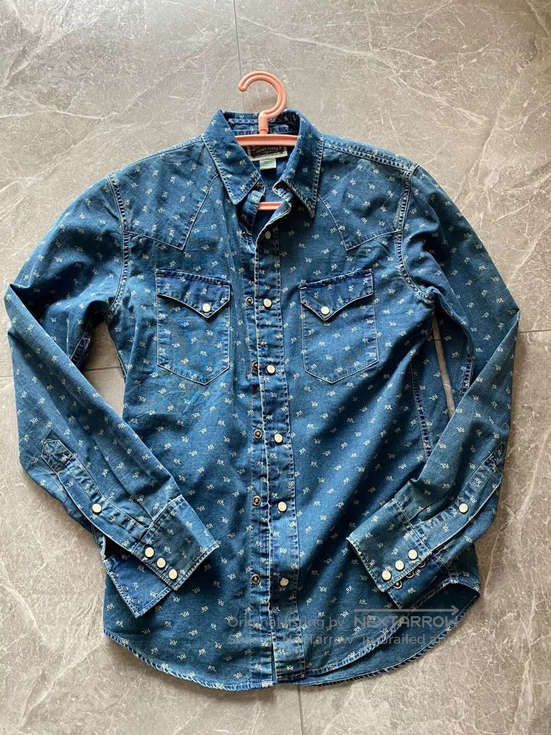 RRL Ralph Lauren RRL Blue Dye Long Sleeve Shirt. Size US XS / EU 42 / 0 - 1 Thumbnail