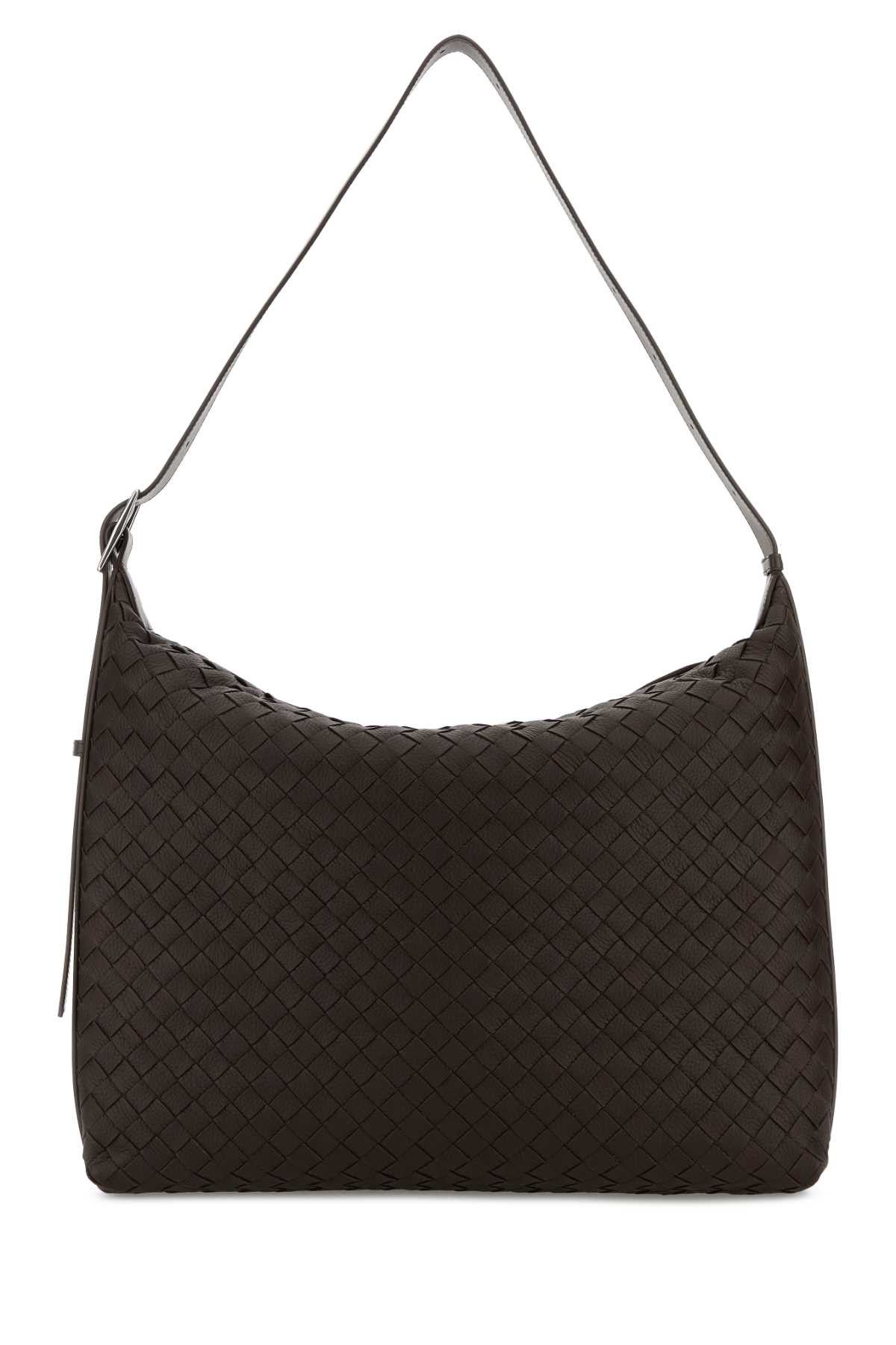 Bottega Veneta Brown Leather Traveller Shoulder Bag Size ONE SIZE - 1 Thumbnail