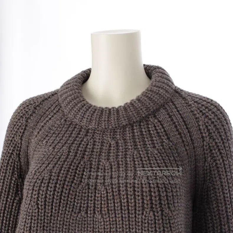 Hermes Hermes Wool Ribbed Long Sleeve Heavy Knit Sweater Size XXS / US 00 / IT 34 - 6 Thumbnail
