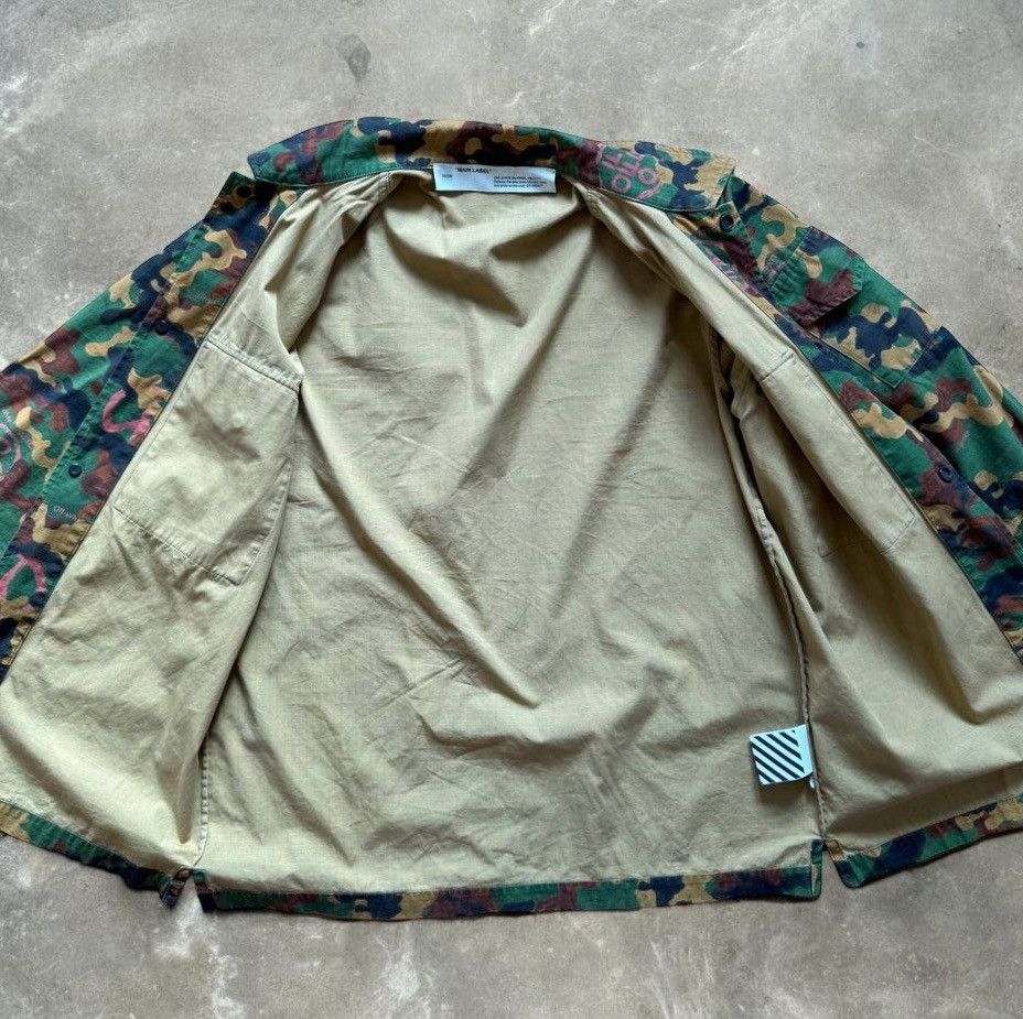 Off-White Off-White Camouflage Overshirt Virgil Abloh Size US M / EU 48-50 / 2 - 7 Thumbnail