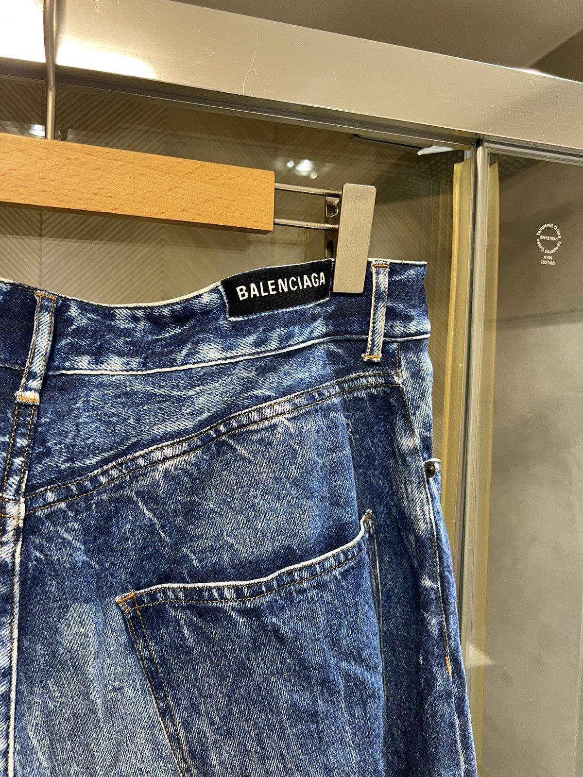 Balenciaga Balenciaga Trompe-L’oeil Jersey Pants Size US 32 / EU 48 - 2 Thumbnail