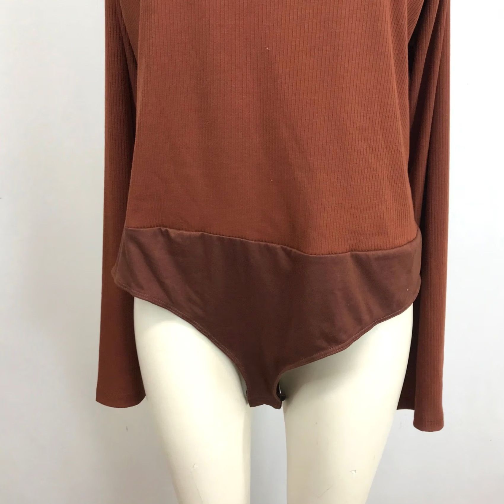 Vintage White Birch Bodysuit Brown Plus Size 2X Size XXL / US 16-18 / IT 52-54 - 3 Thumbnail
